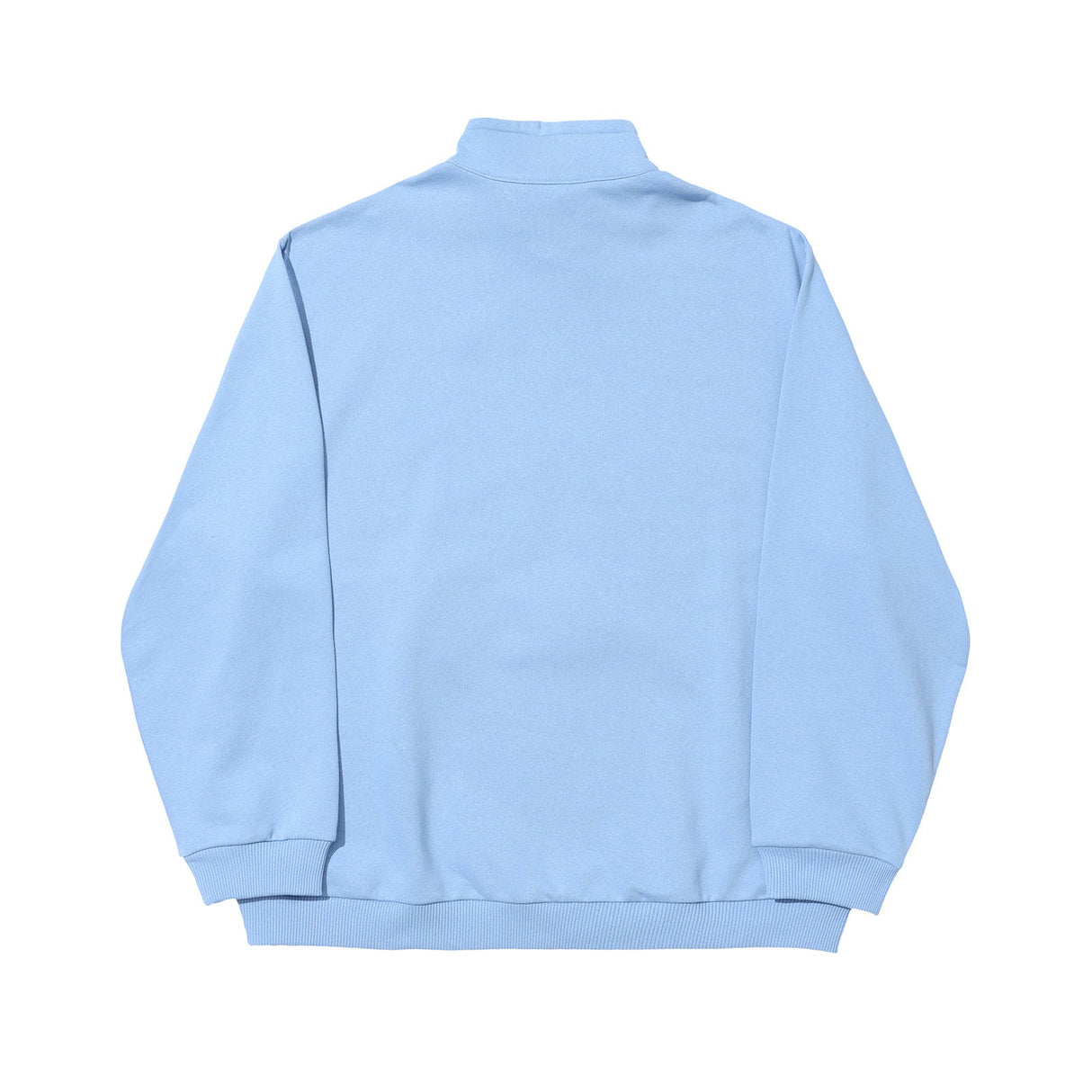 Helas Save Helas Quarter Zip Sweatshirt - Grey Blue