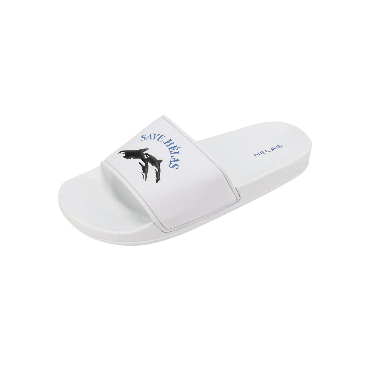 Helas Save Helas Sliders – White