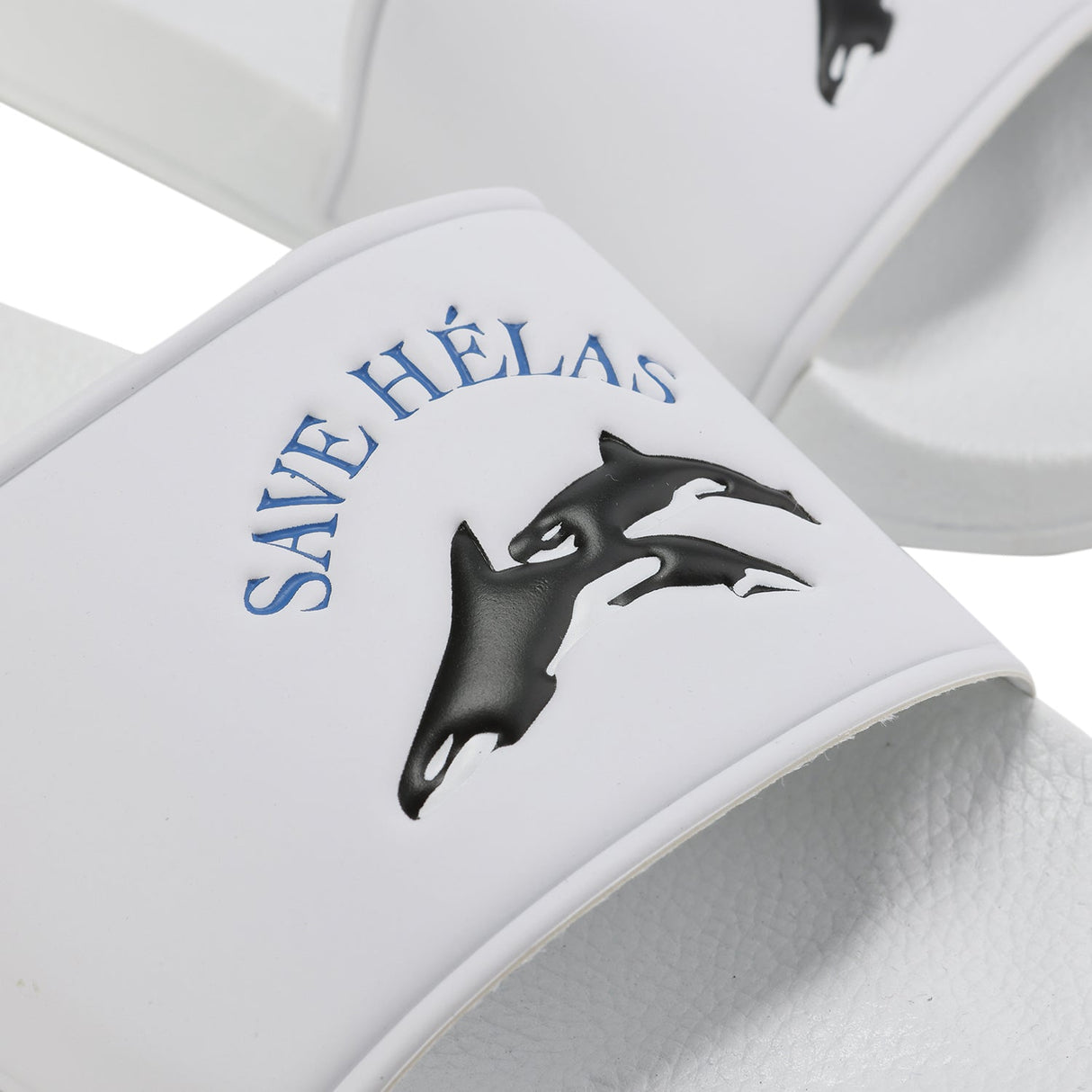 Helas Save Helas Sliders – White