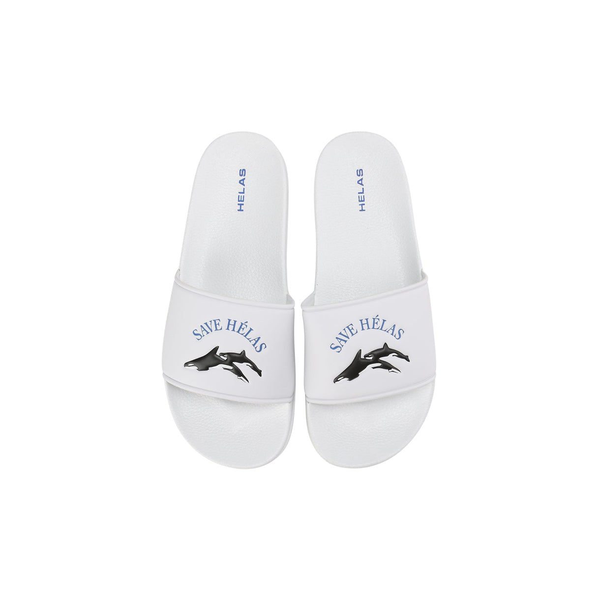 Helas Save Helas Sliders – White