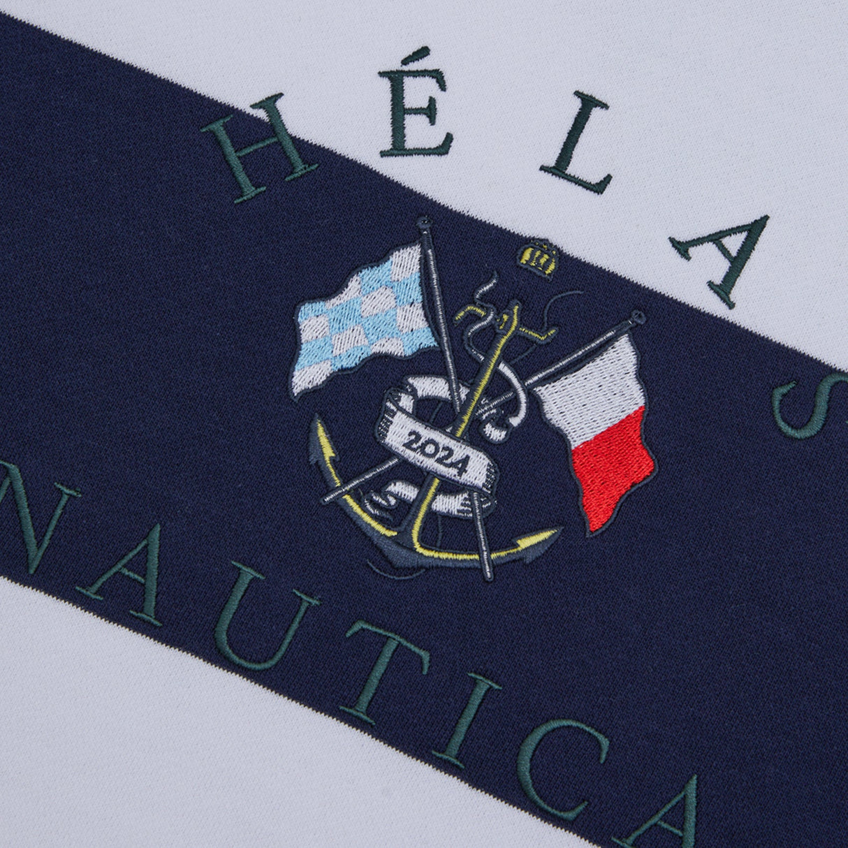 Helas x Nautica Guillaume Sweatshirt - Navy / White