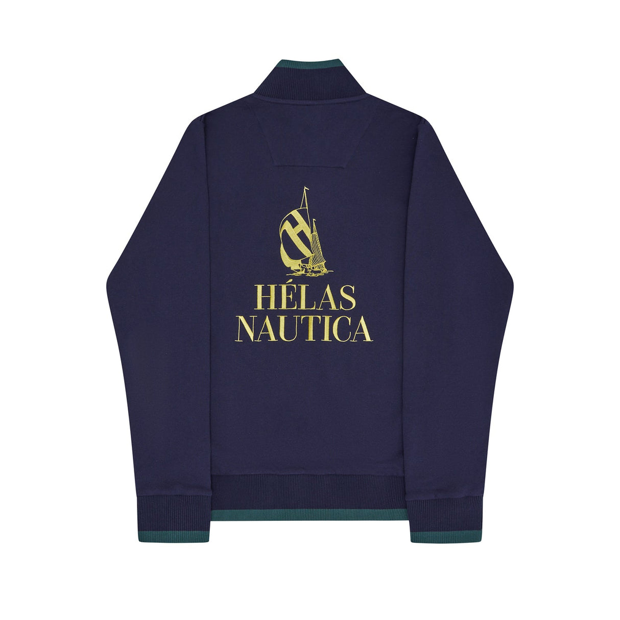 Helas x Nautica Rainier Quarter Zip Sweatshirt - Navy
