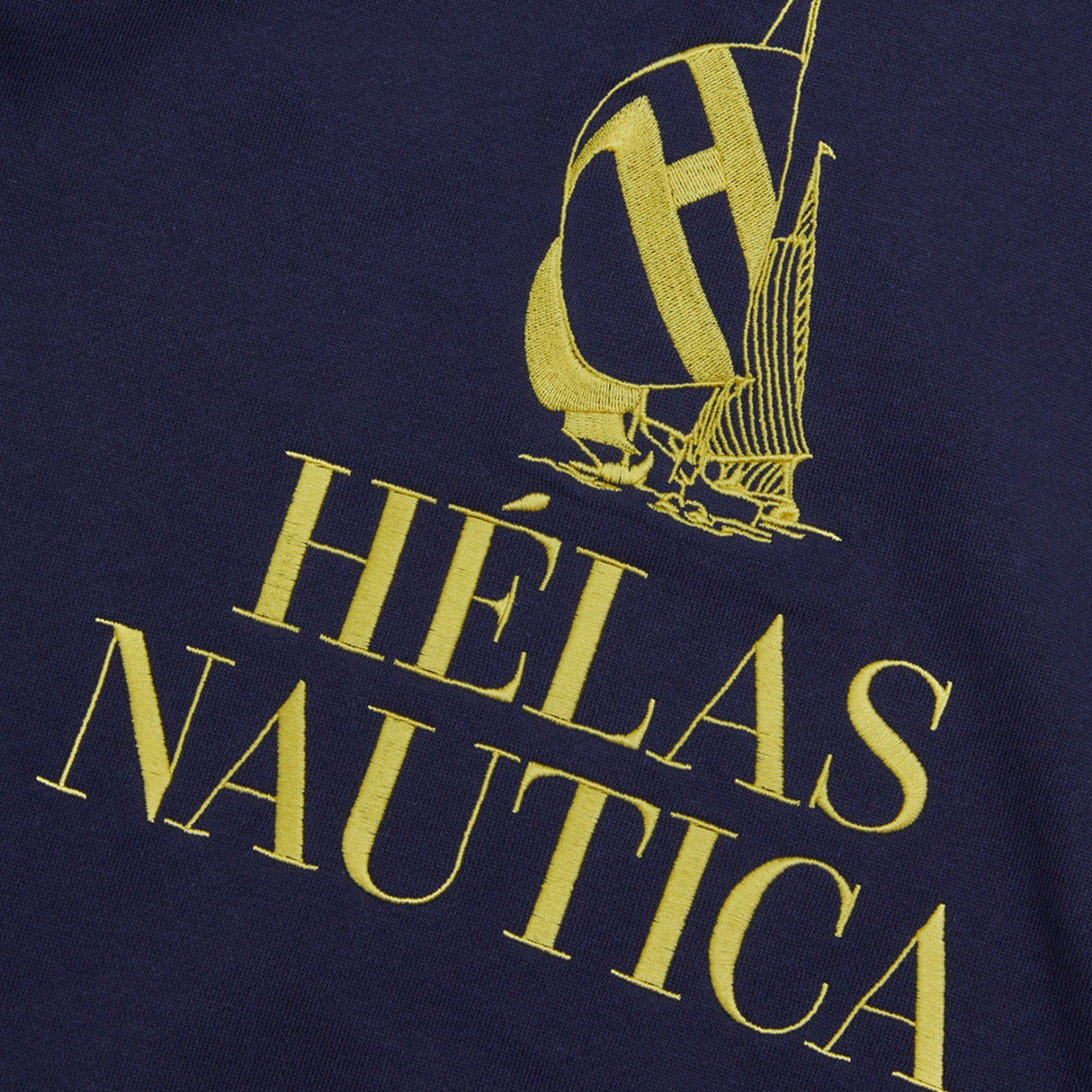 Helas x Nautica Rainier Quarter Zip Sweatshirt - Navy
