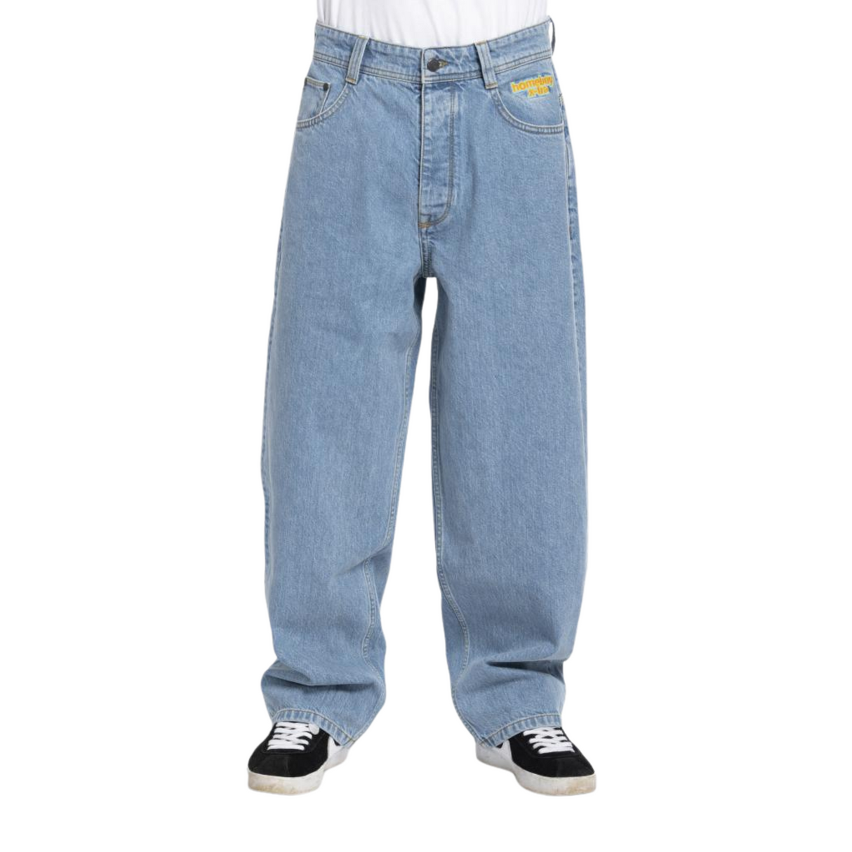 Homeboy X-TRA Baggy Denim Pants Jeans - Moon