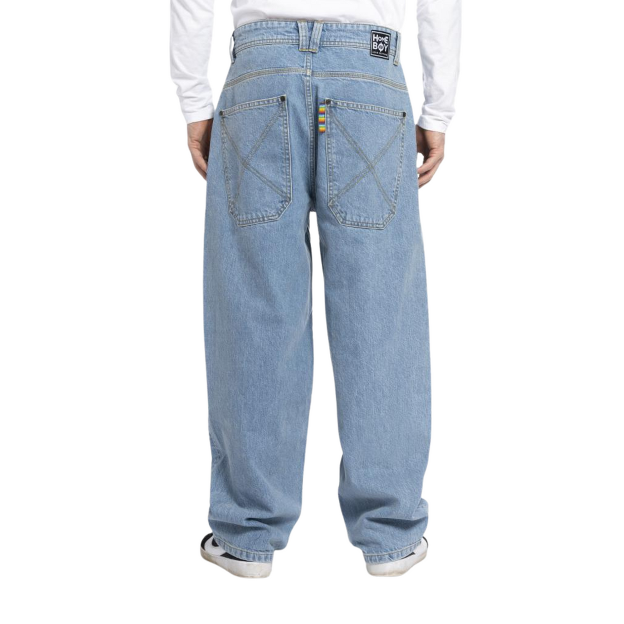 Homeboy X-TRA Baggy Denim Pants Jeans - Moon
