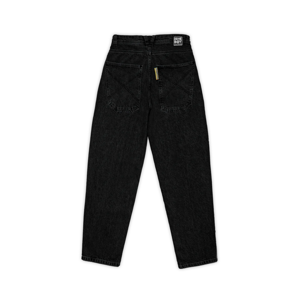 Homeboy X-TRA Baggy Denim Pants Jeans - Washed Black