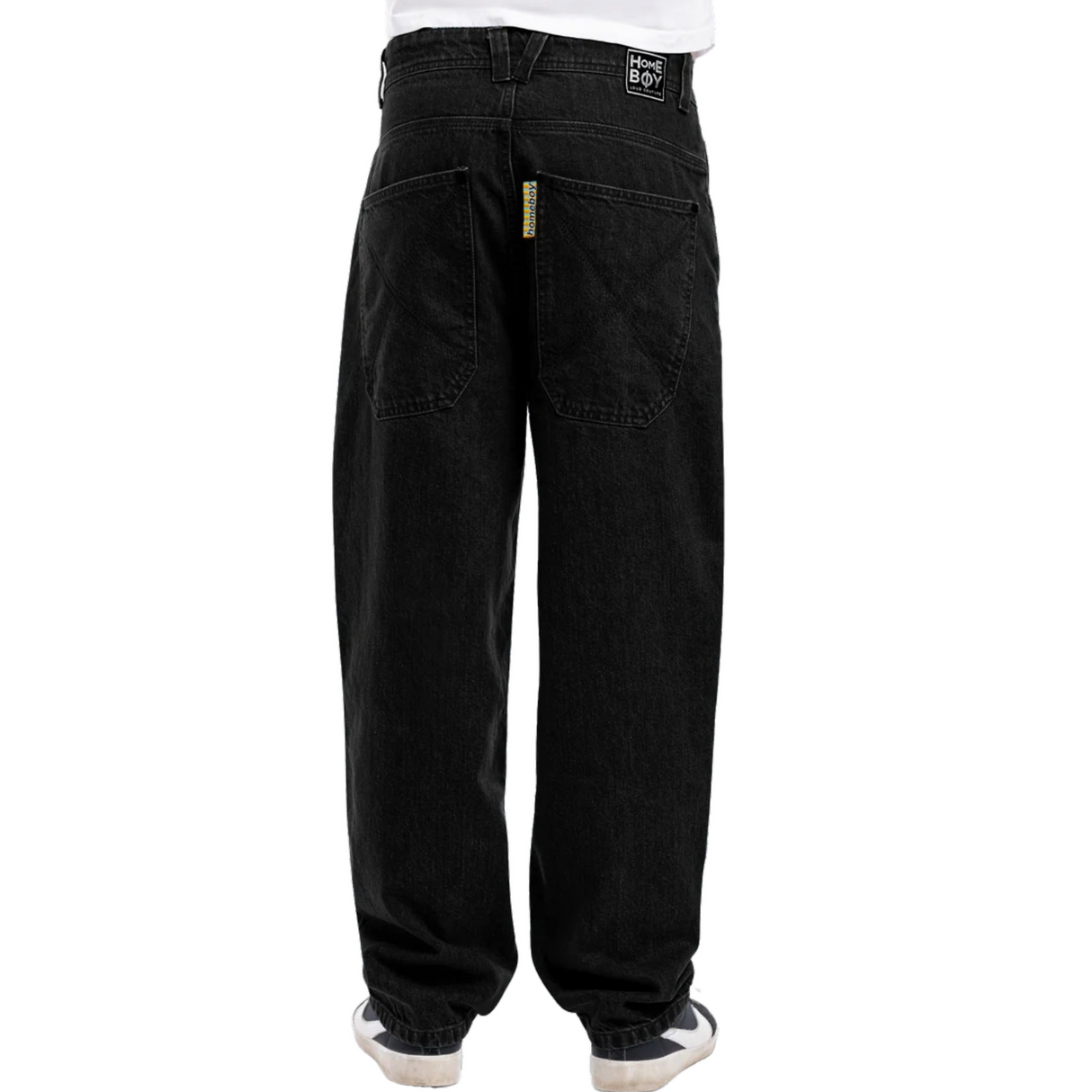 Homeboy X-TRA Baggy Denim Pants Jeans - Washed Black