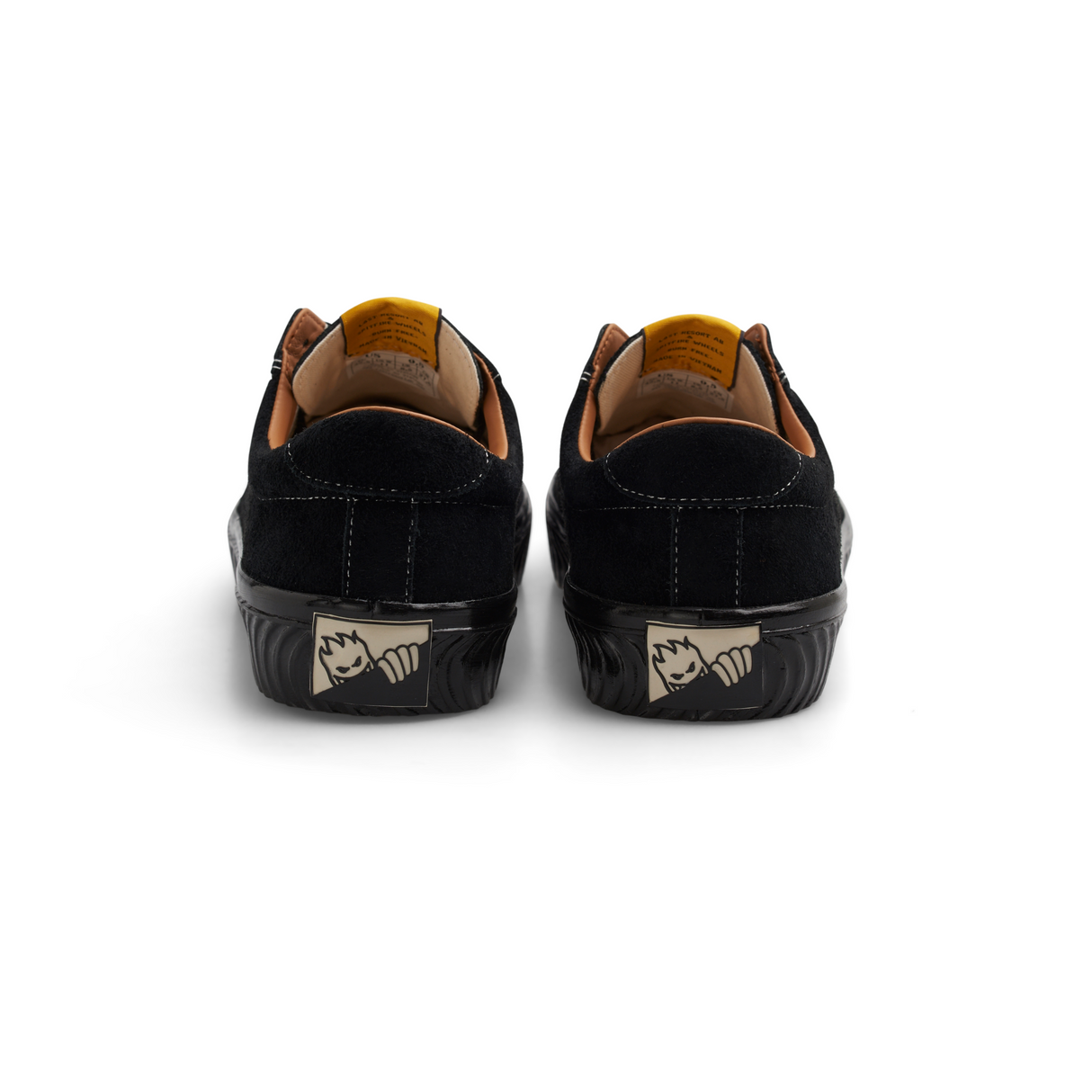 Last Resort AB x Spitfire VM001 Suede Low Shoes - Black / Black