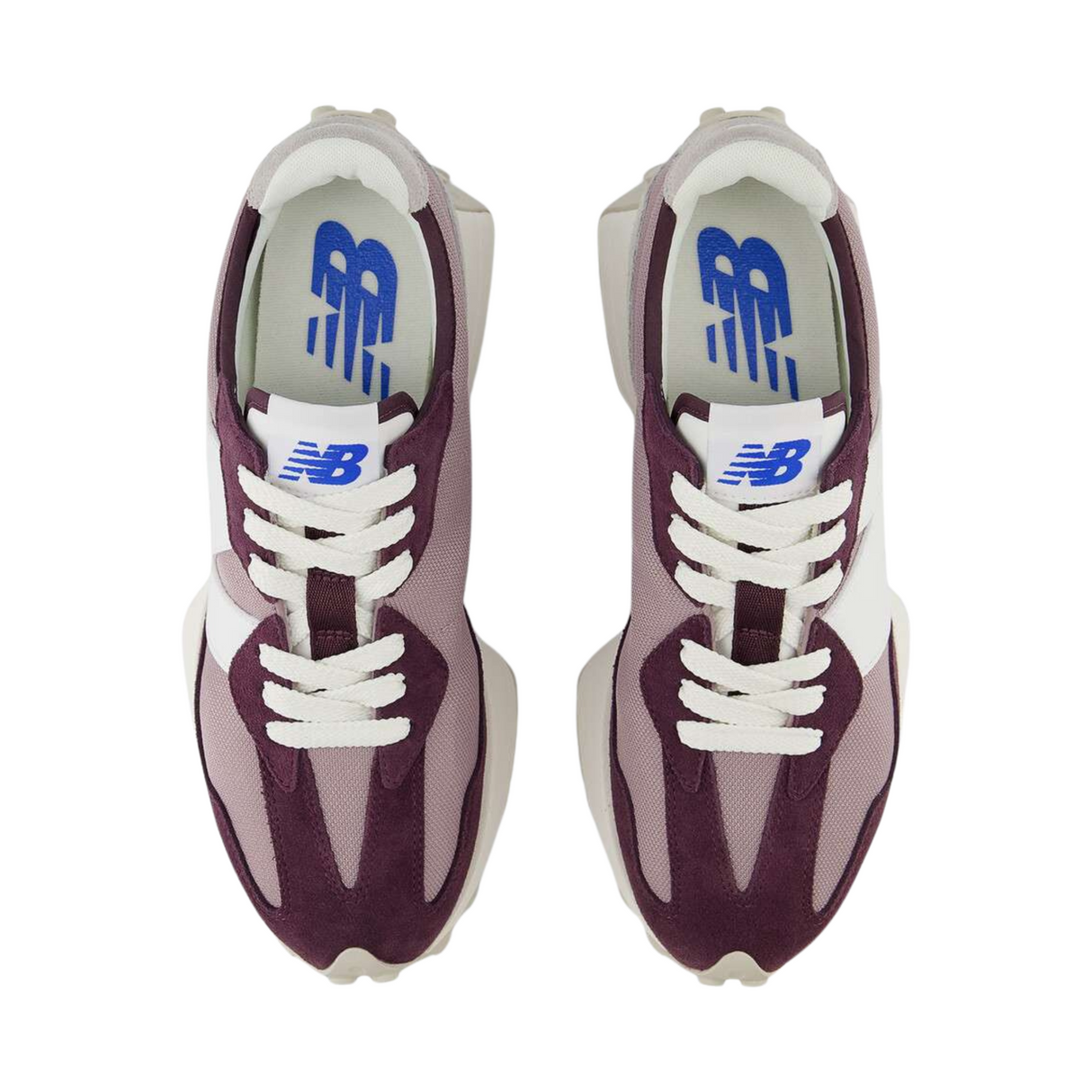 New Balance 327 Shoes - Plum Brown / Ice Wine (U327CF)