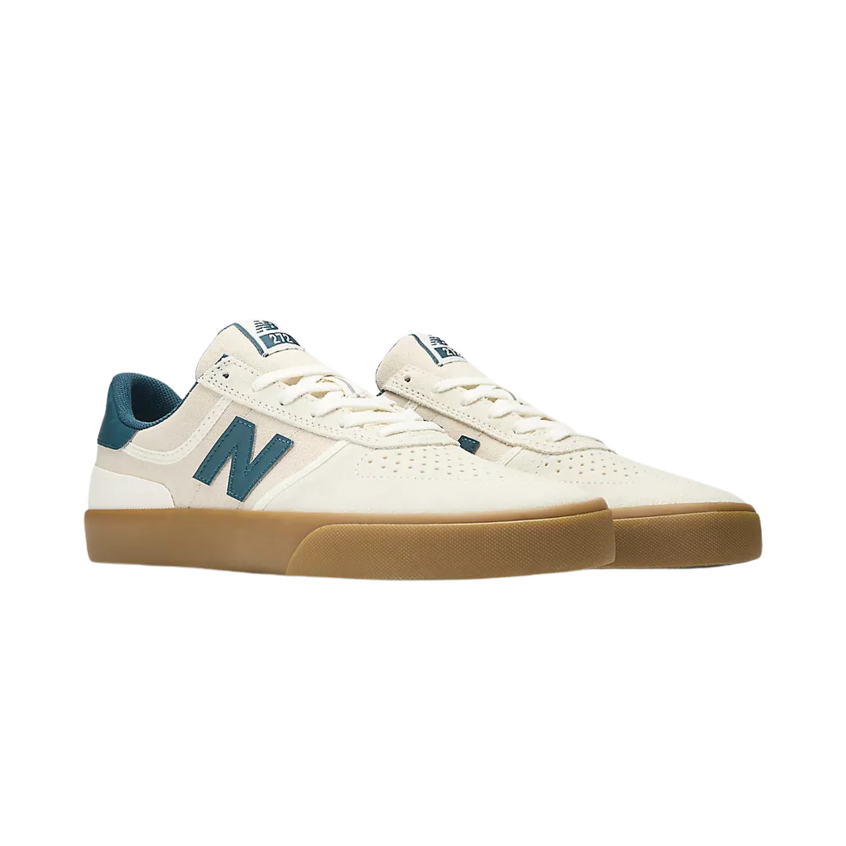 New Balance Numeric 272 Shoes - Sea Salt / Deep Ocean (NM272RPU)