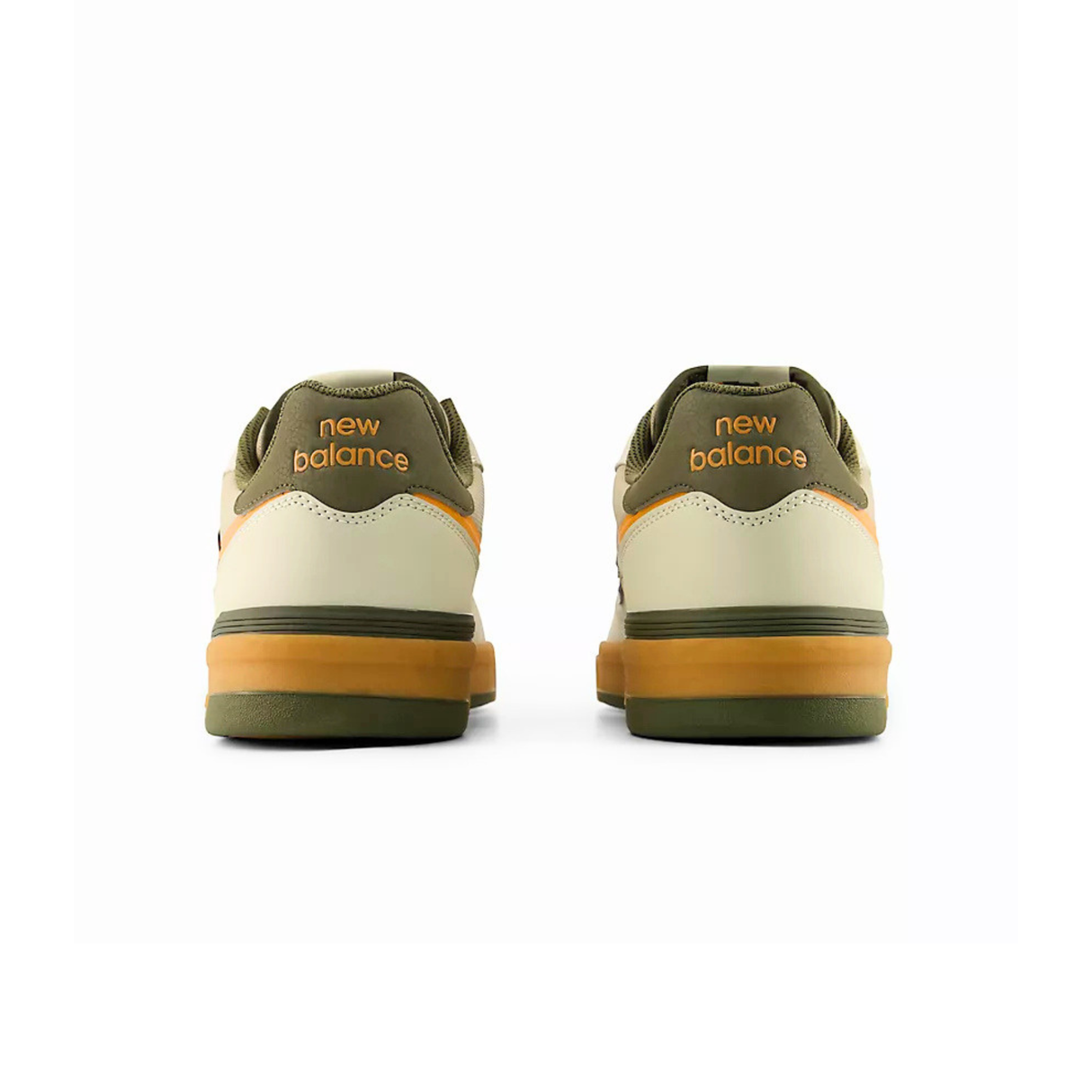 New Balance Numeric 306 Jamie Foy Cup Shoes - Timberwolf / Dark Moss (UN306CBM)