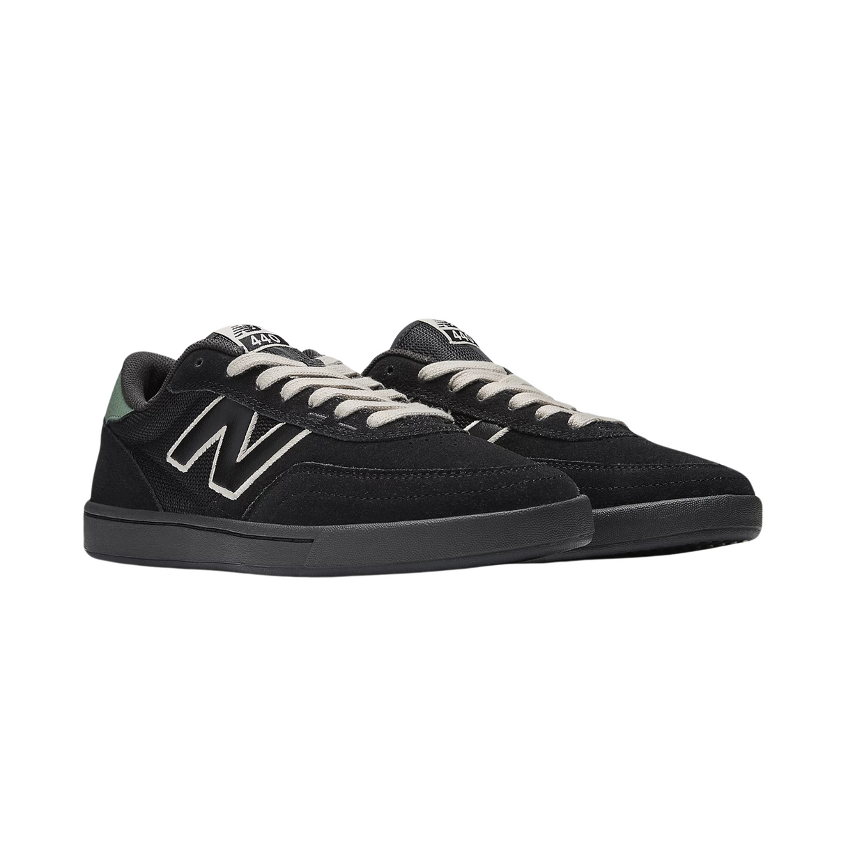 New Balance Numeric 440 Low Shoes - Black / White (NM440BG2)