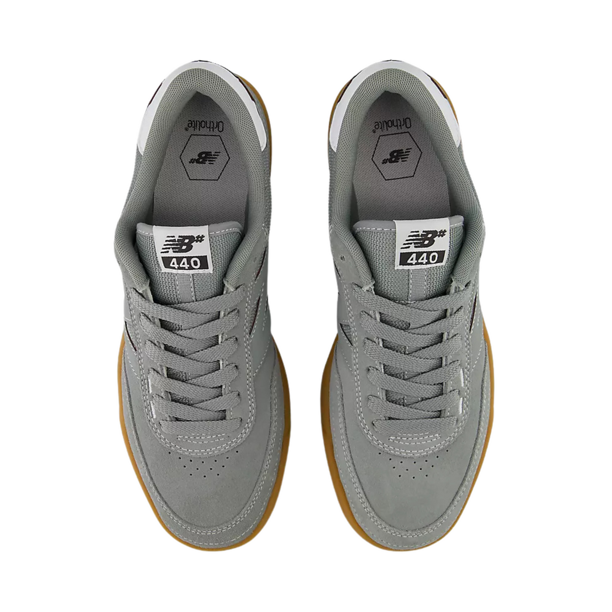 New Balance Numeric 440v2 Shoes - Bayberry / White (UN440GGM)