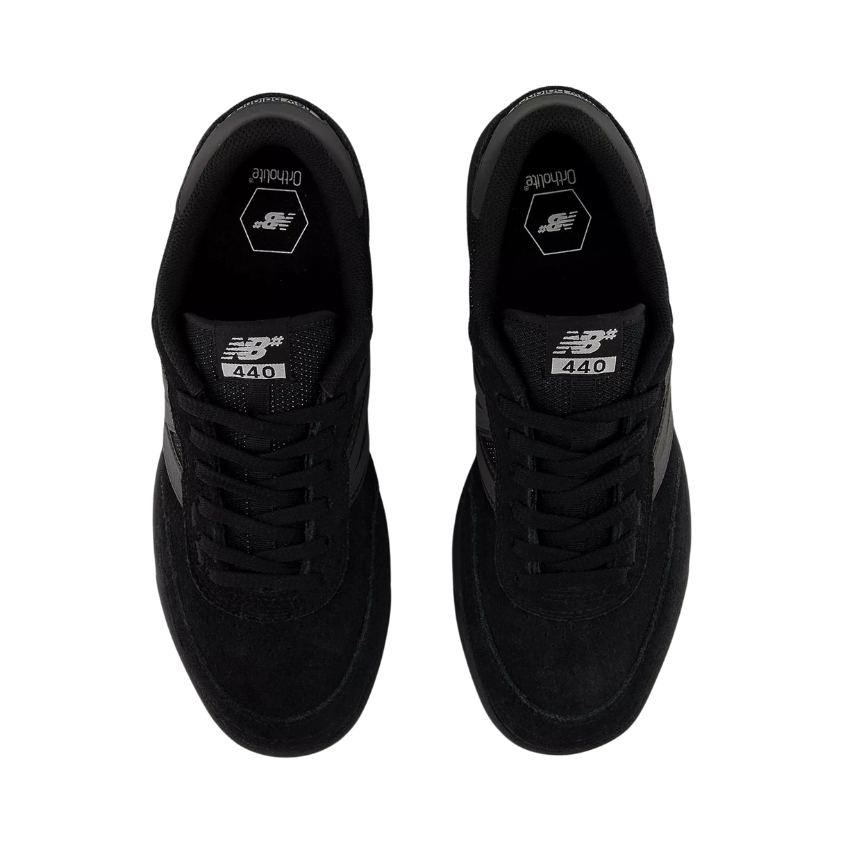 New Balance Numeric 440v2 Shoes - Black / Black (UN440BVU)