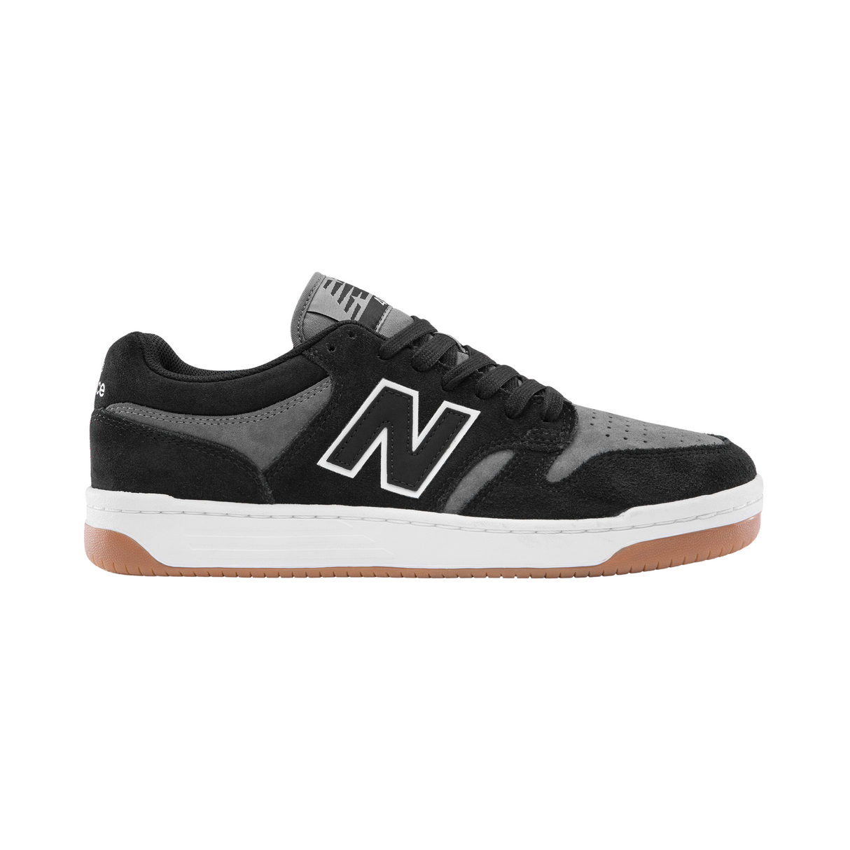 New Balance Numeric 480 Shoes - Black / Grey (NM480MGC)