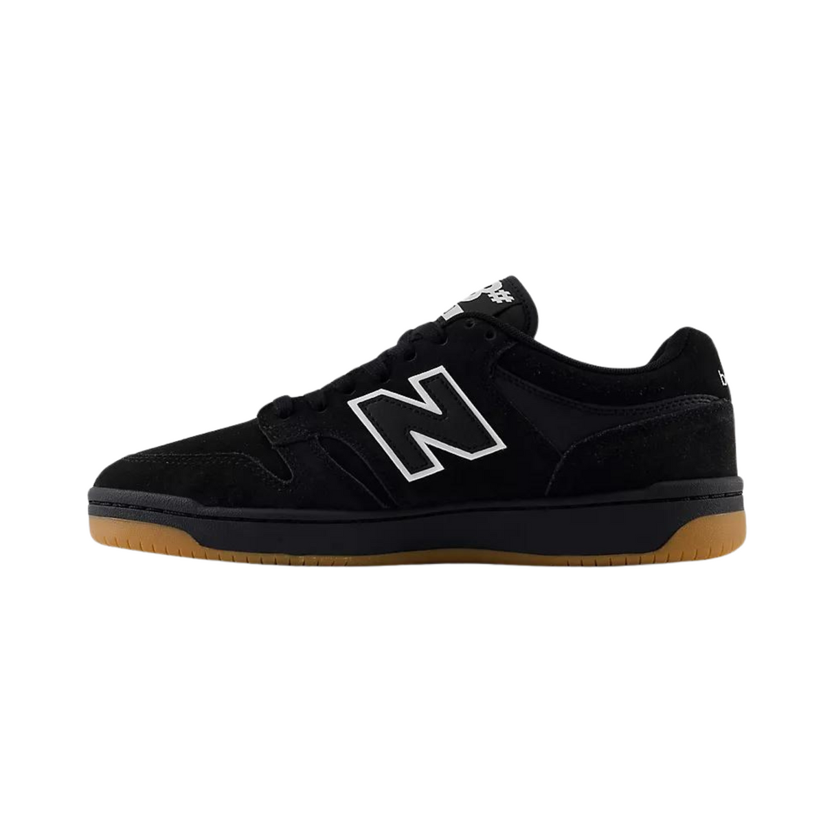 New Balance Numeric 480 Shoes - Black / Gum (NM480SBW)
