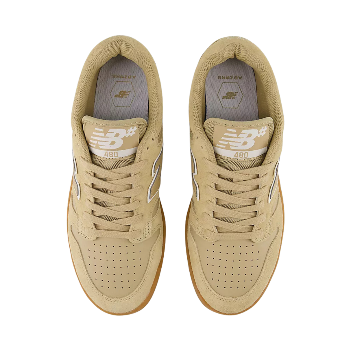 New Balance Numeric 480 Shoes - Incense / White (UN480TSG)