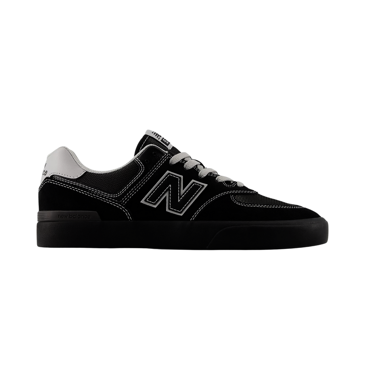 New Balance Numeric 574 Shoes - Black / Grey (NM574VBB)