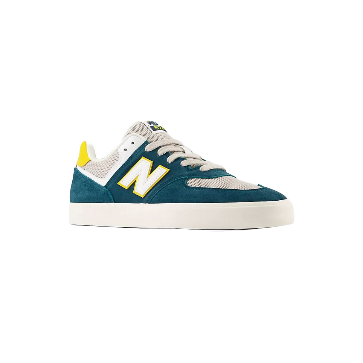 New Balance Numeric 574 Shoes - Deep Ocean / Sunflower (NM574VOK)