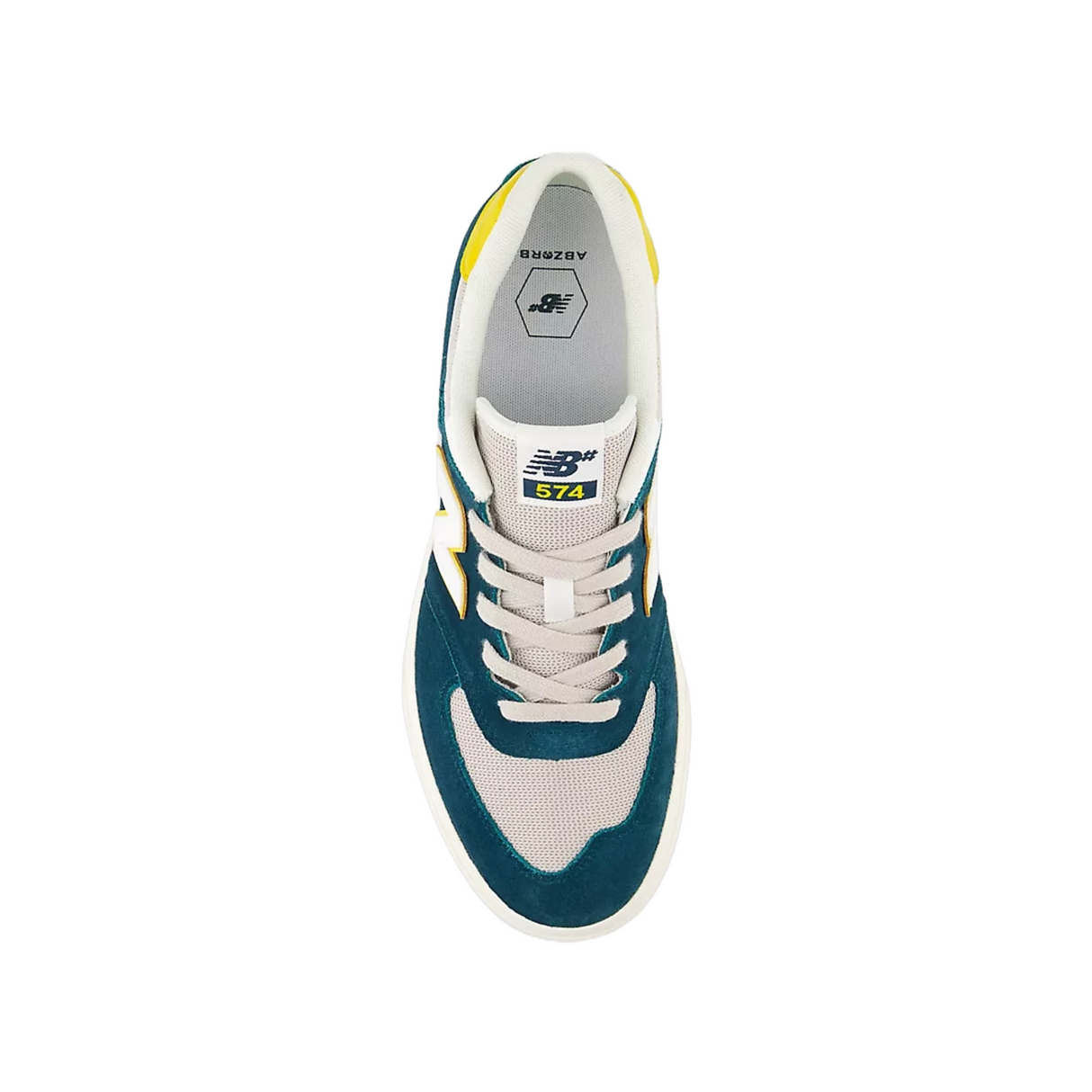 New Balance Numeric 574 Shoes - Deep Ocean / Sunflower (NM574VOK)