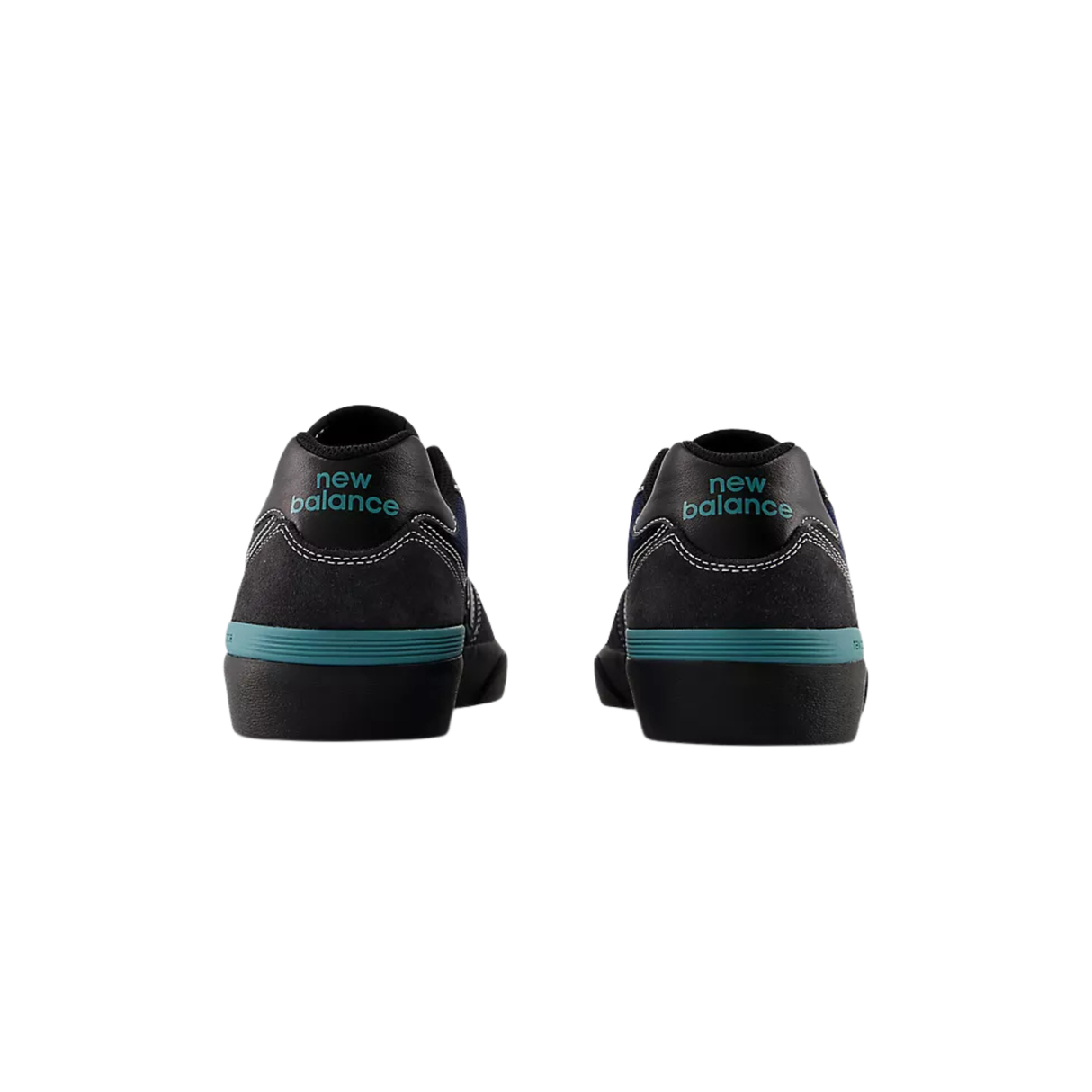 New Balance Numeric 574 Shoes - Faded Black / Faded Teal (UN574VGT)