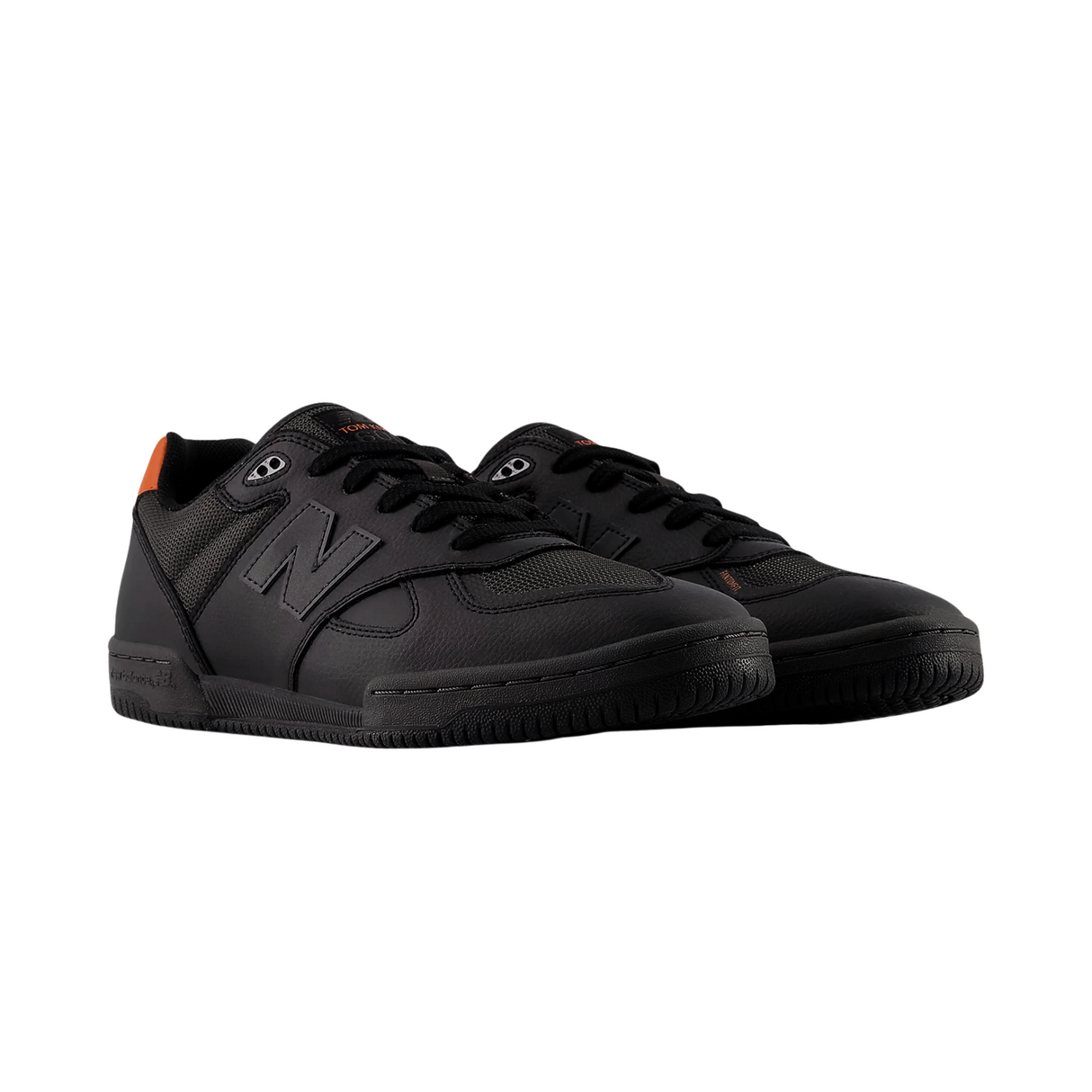 New Balance Numeric 600 Tom Knox Shoes - Black / Orange (NM600TOO)