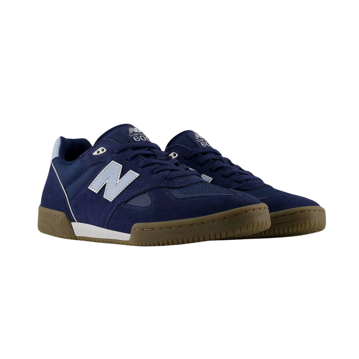 New Balance Numeric 600 Tom Knox Shoes - Navy / Sky Blue (NM600SMB)
