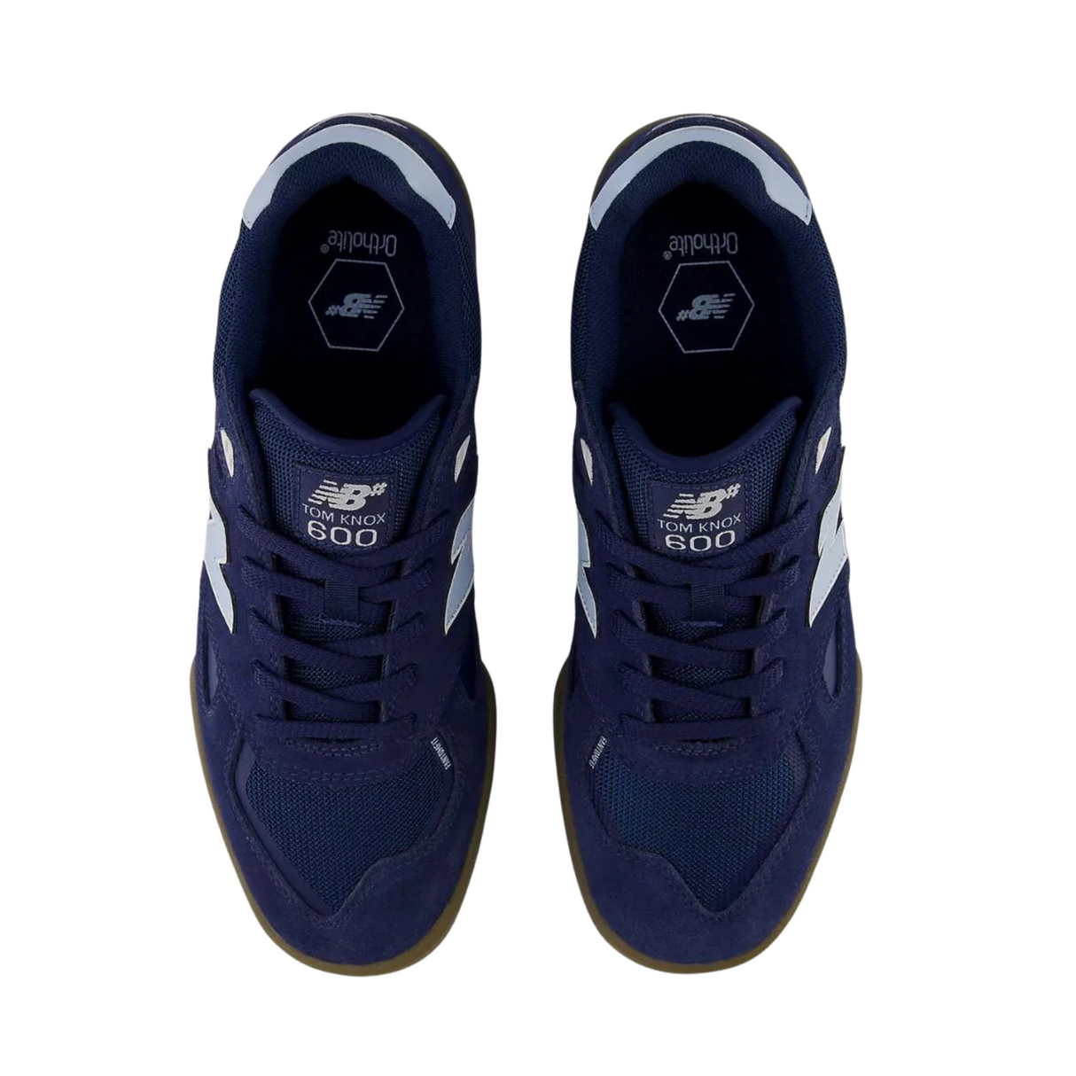 New Balance Numeric 600 Tom Knox Shoes - Navy / Sky Blue (NM600SMB)
