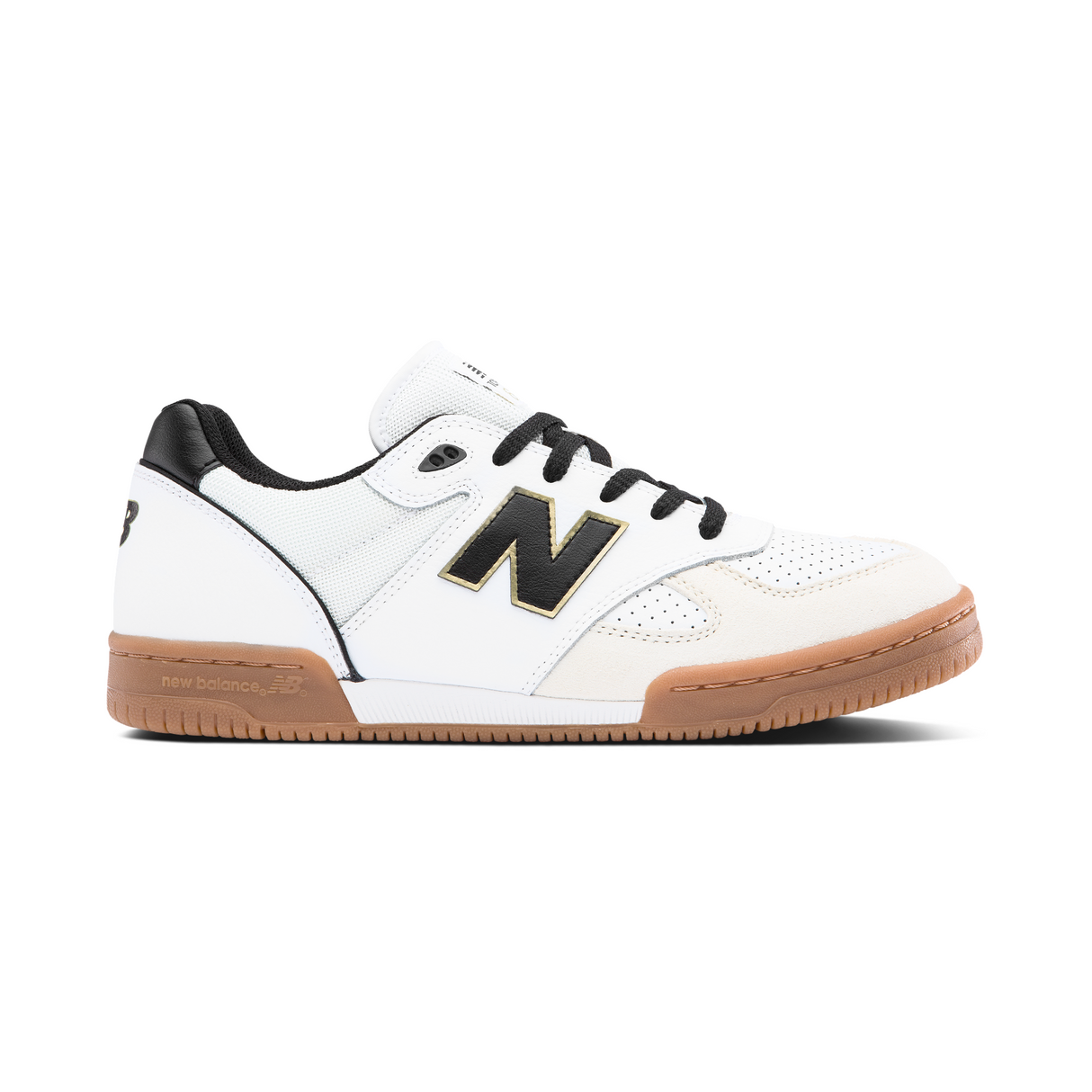 New Balance Numeric 600 Tom Knox Shoes - White / Black (NM600WTA)