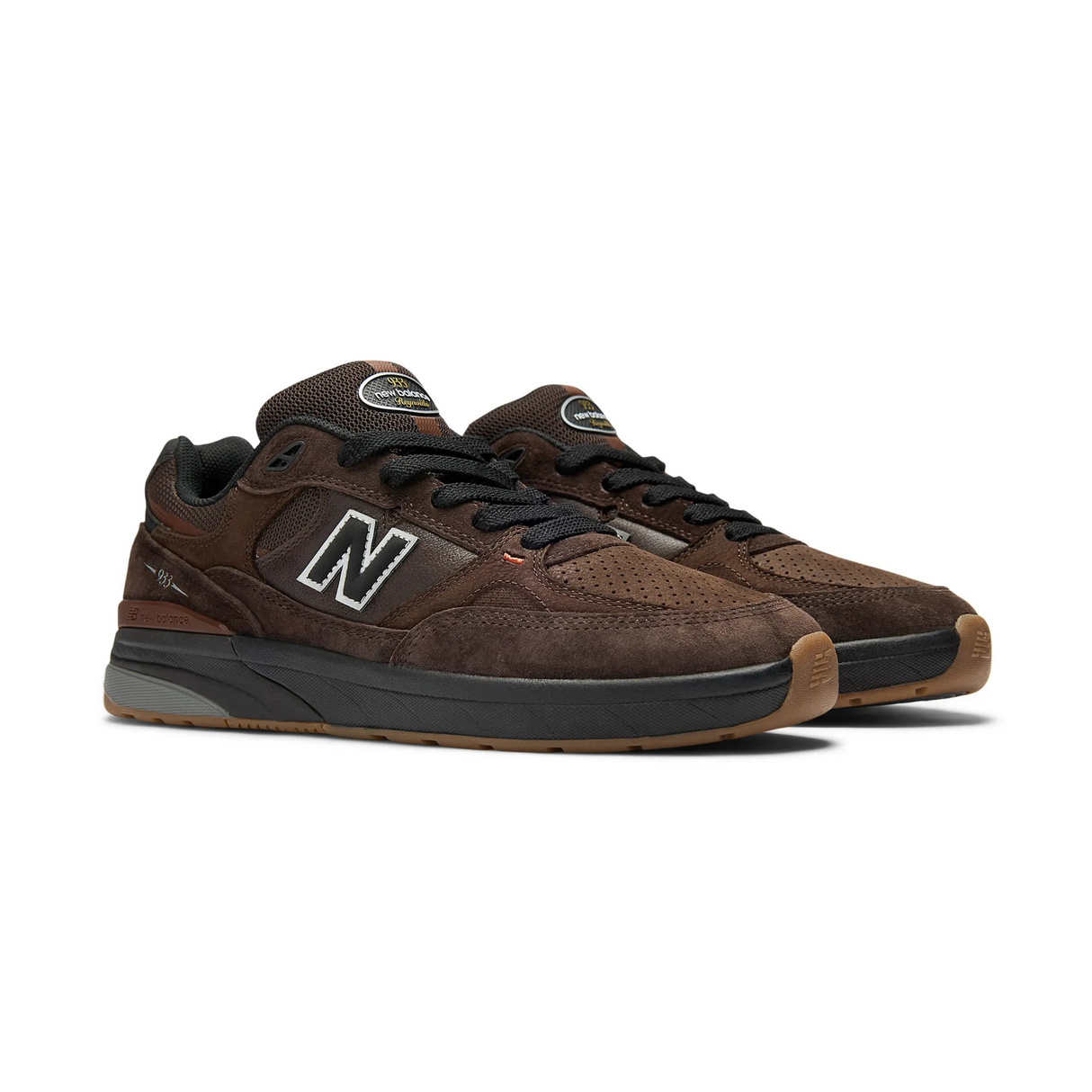 New Balance Numeric 933 Andrew Reynolds Shoes - Brown / Black (NM933BAR)