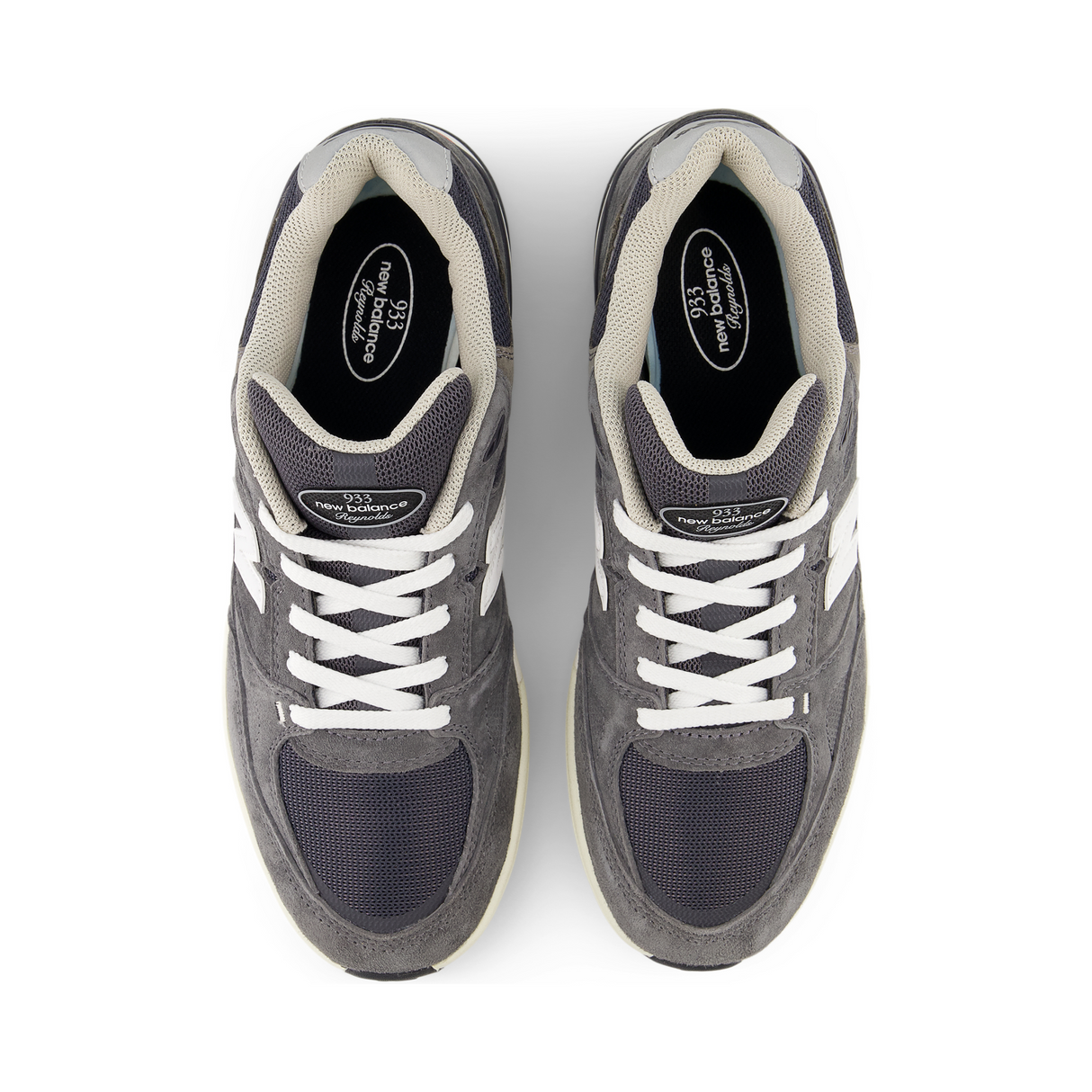 New Balance Numeric 933 Andrew Reynolds Shoes - Dark Grey / White (NM933GDY)