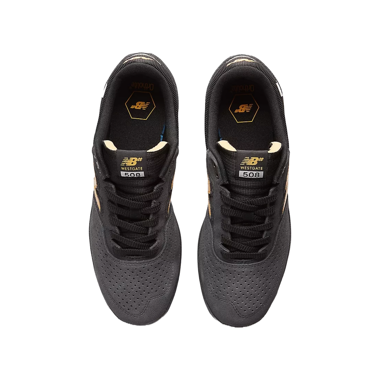 New Balance Numeric Brandon Westgate 508 Shoes - Phantom / Yellow (NM508CAT)