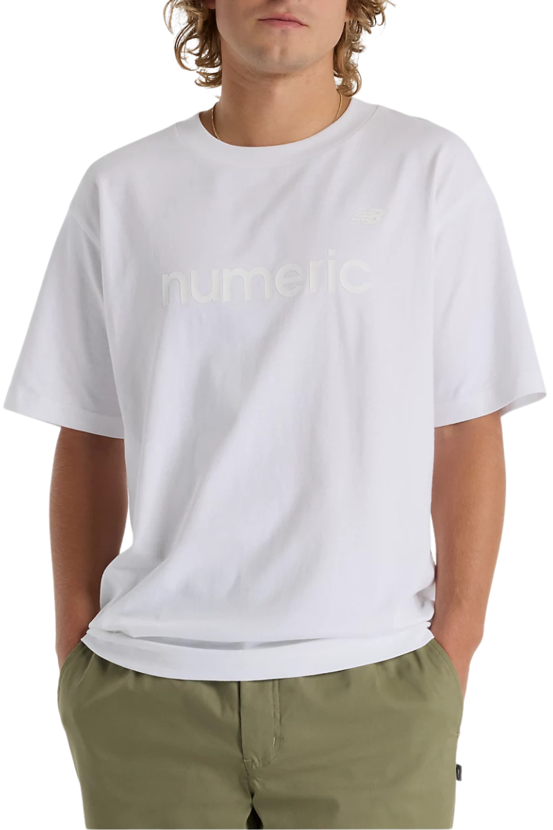 New Balance Numeric Cotton T-Shirt - White