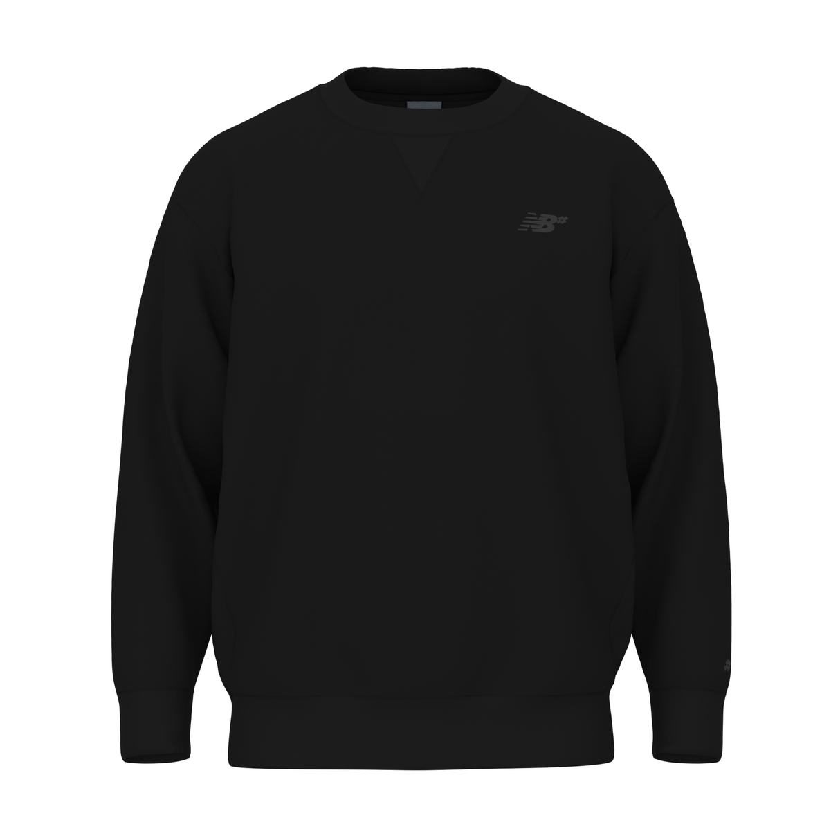 New Balance Numeric French Terry Crewneck Sweatshirt - Black