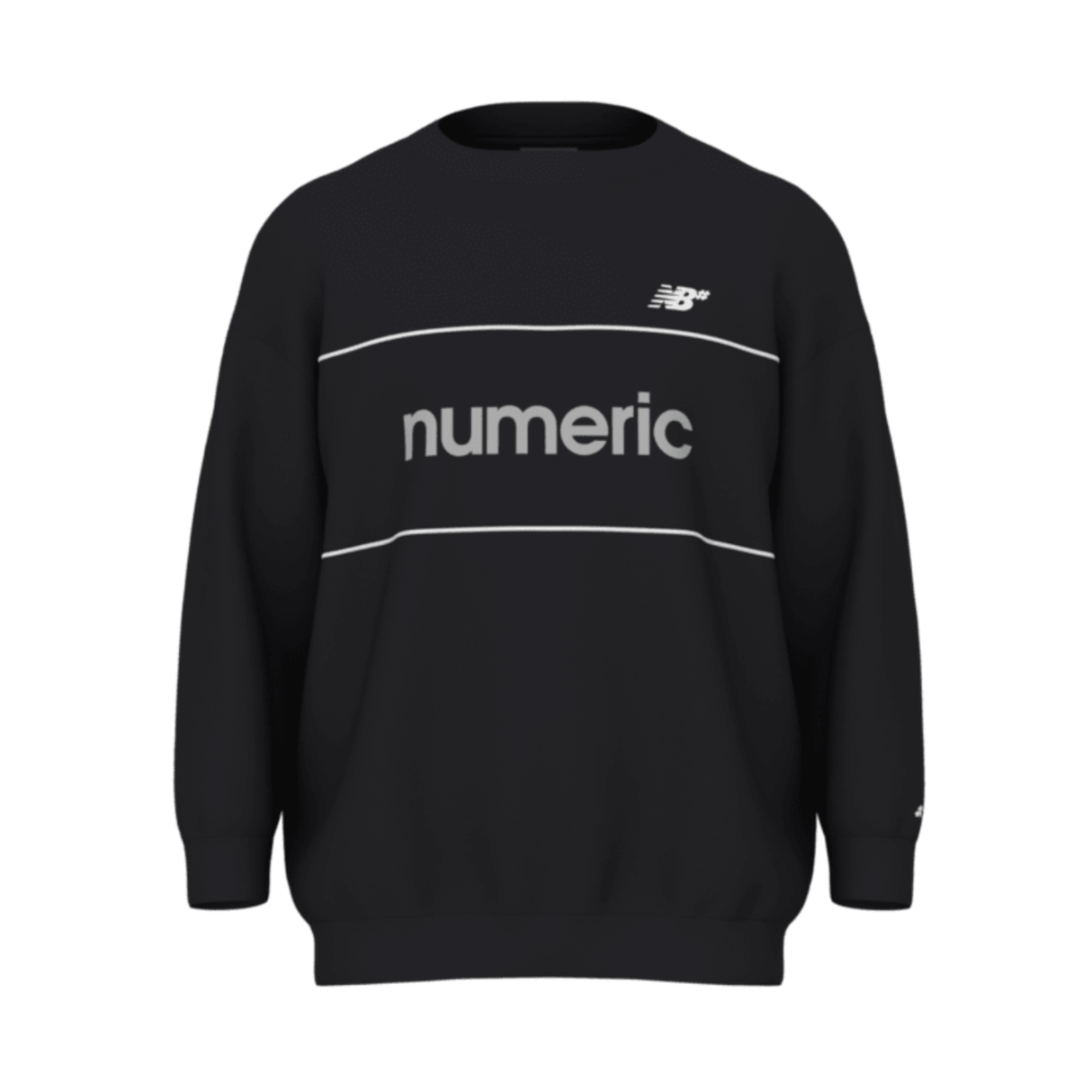 New Balance Numeric Team Crewneck Sweatshirt - Black