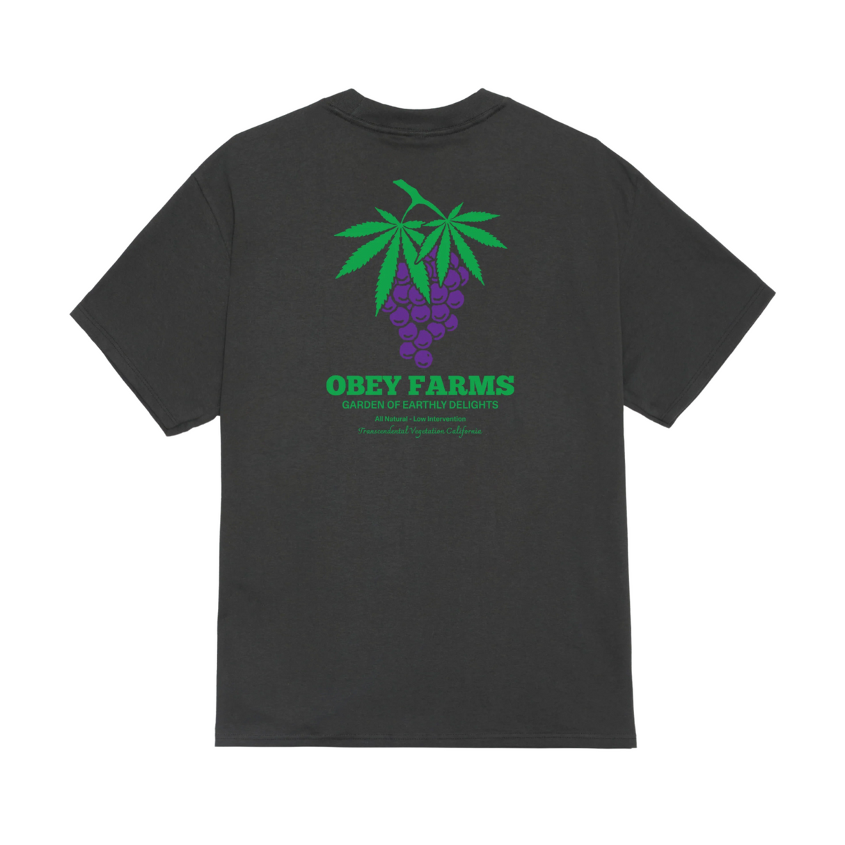 OBEY Farms T-Shirt - Vintage Black