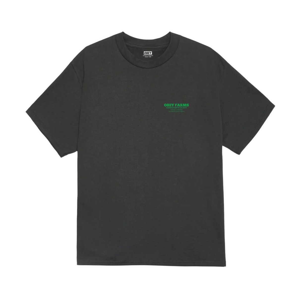 OBEY Farms T-Shirt - Vintage Black