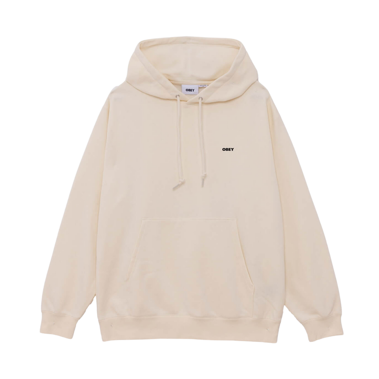 OBEY Icon Stencil Flame Hoodie - Unbleached