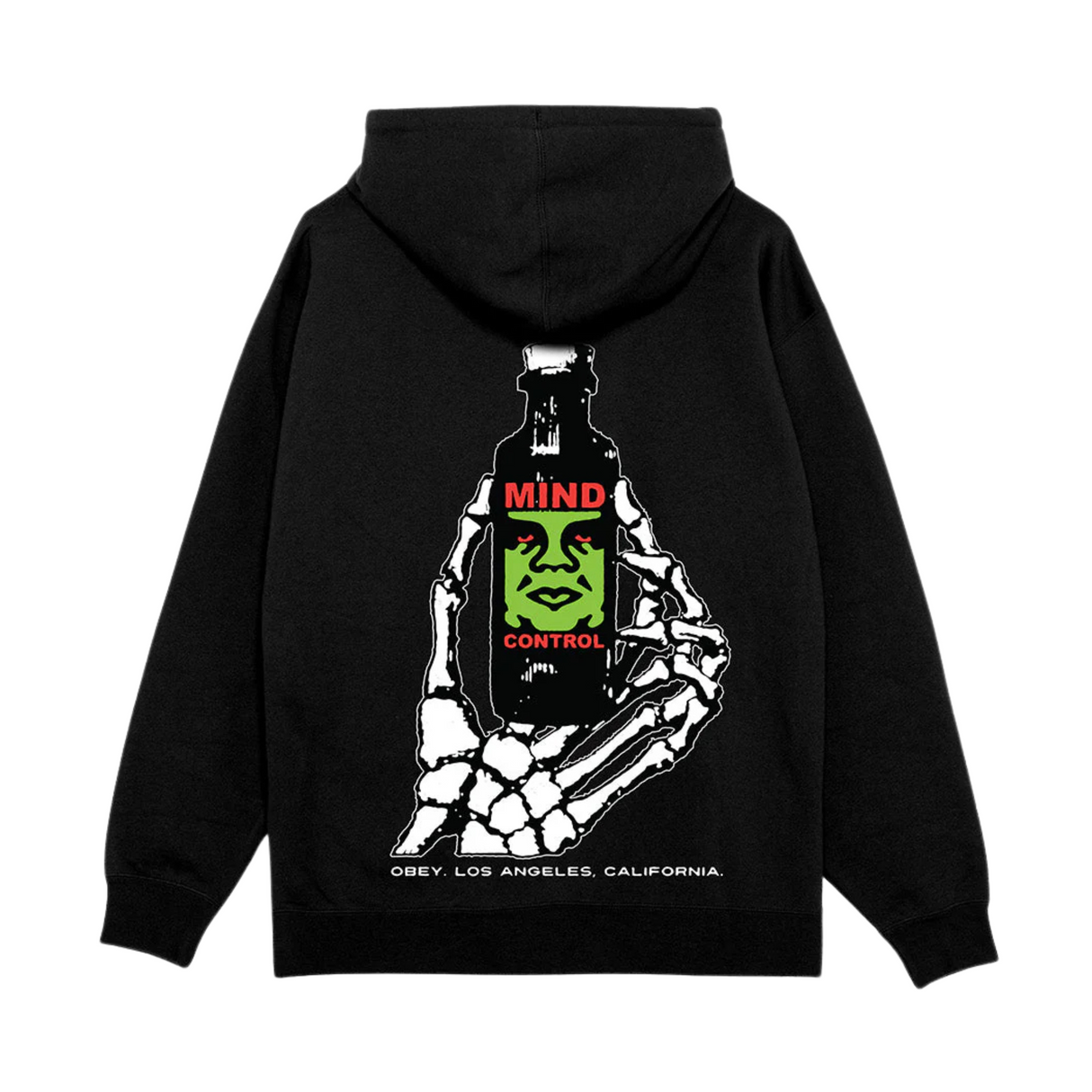 OBEY Mind Control Hoodie - Black