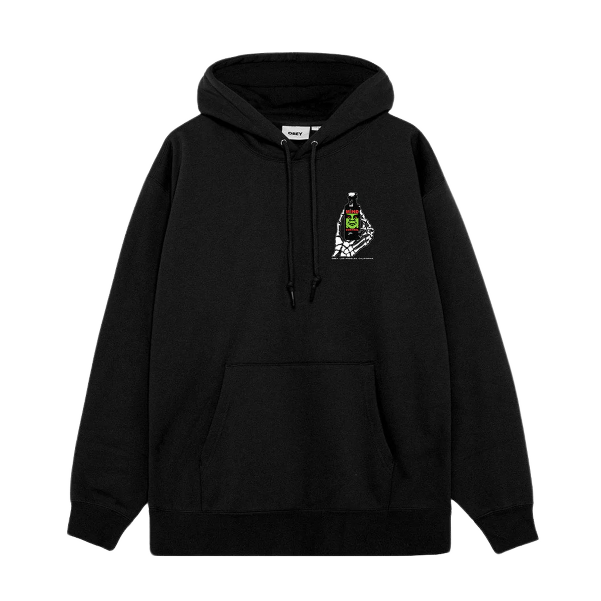 OBEY Mind Control Hoodie - Black
