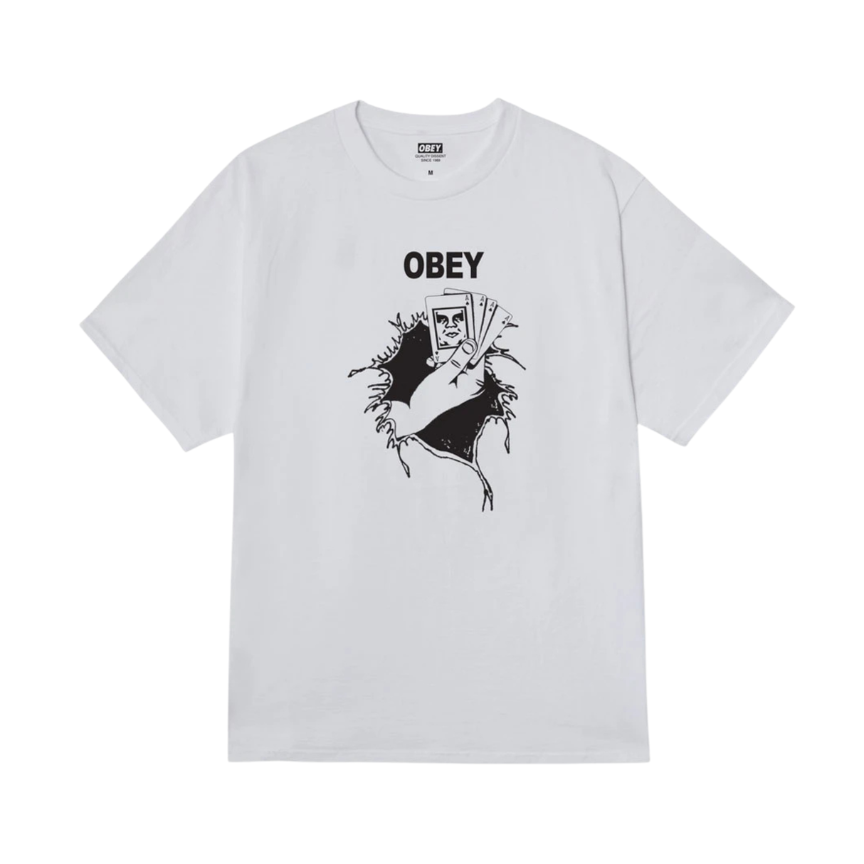 OBEY Nothing Can Save You T-Shirt - White