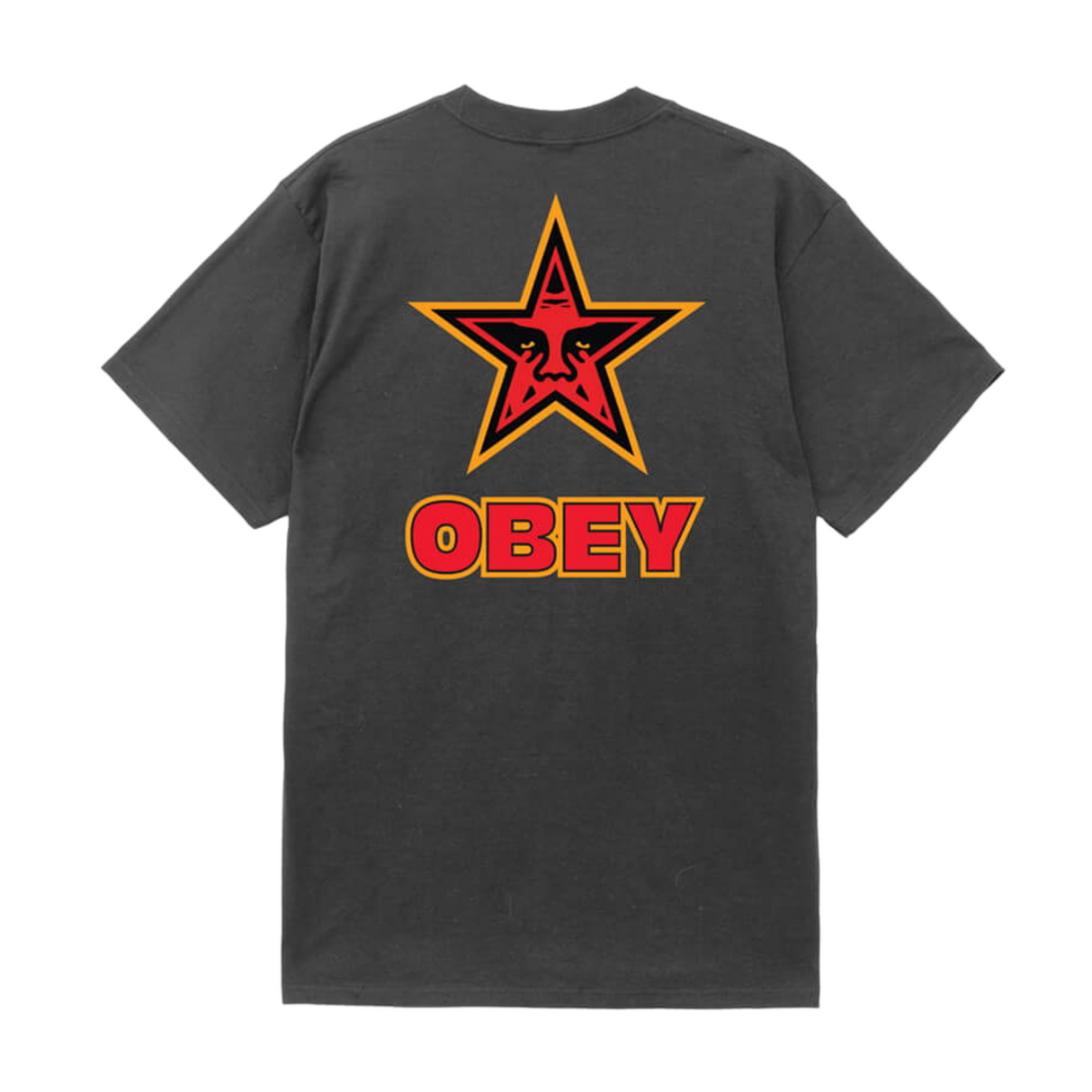 OBEY Star T-Shirt - Vintage Black