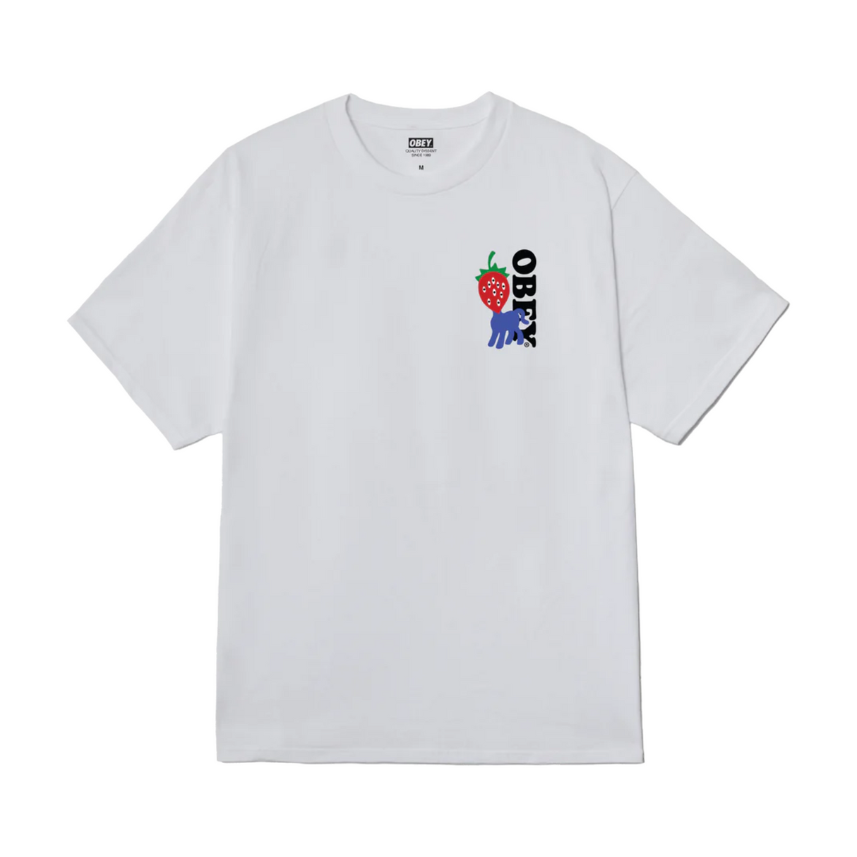 OBEY Strawberry T-Shirt - White