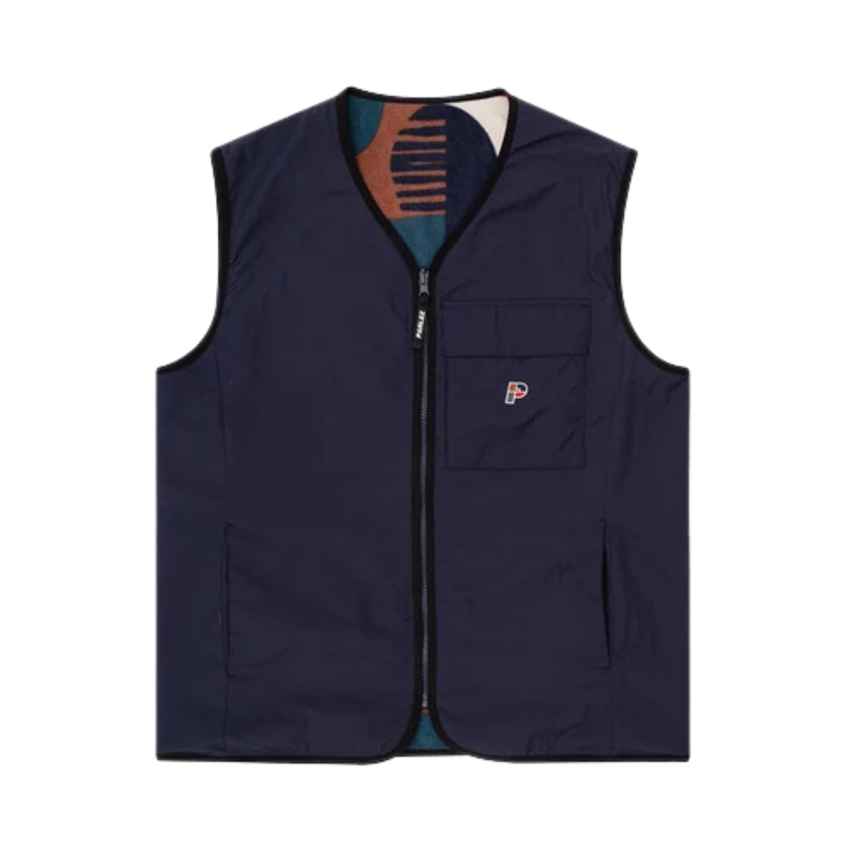 Parlez Duplex Reversible Gilet Vest - Midnight