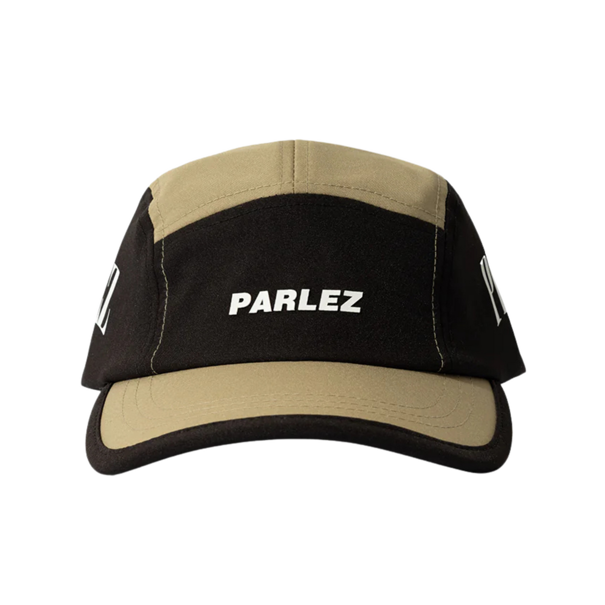 Parlez Sway 5 Panel Cap Hat - Black