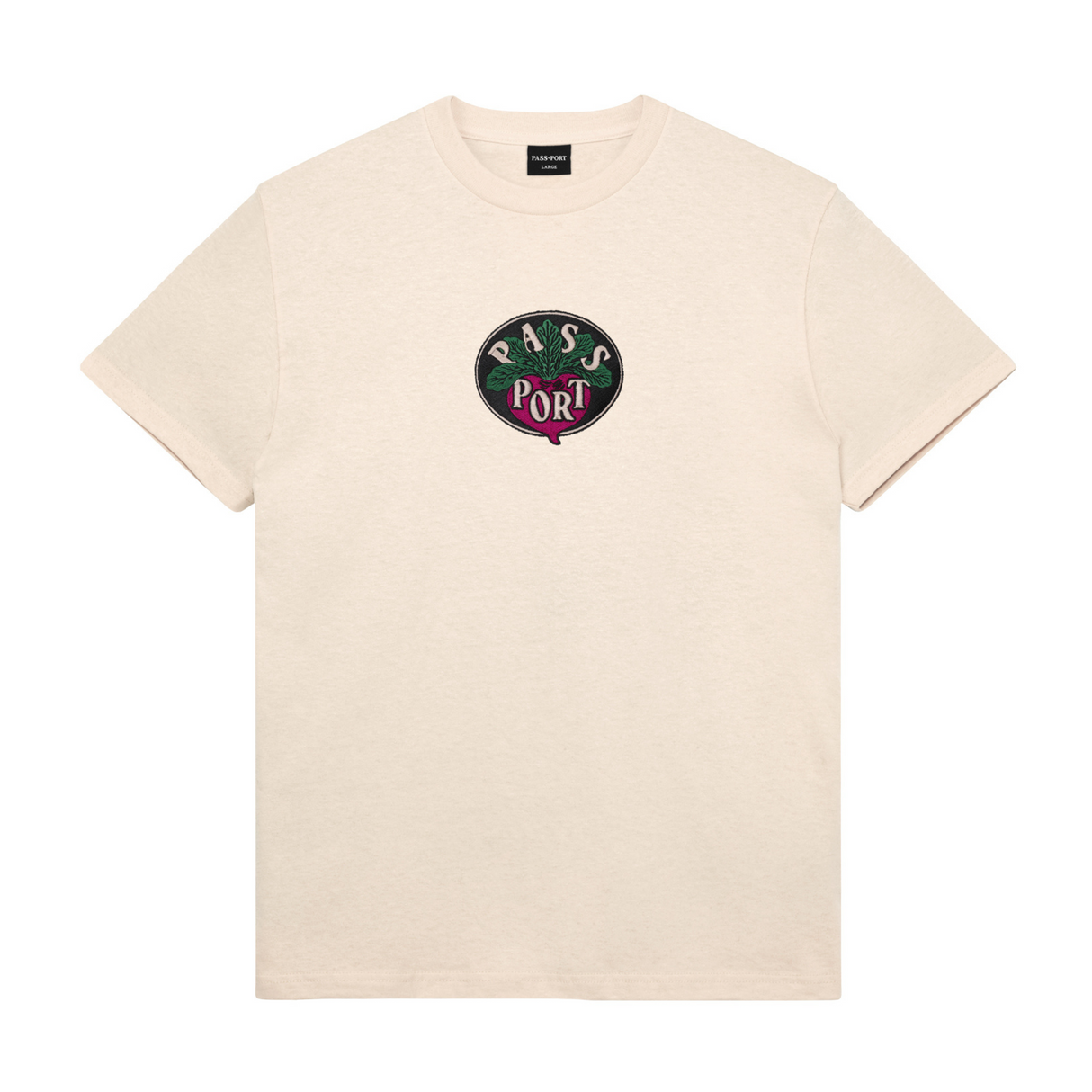 Pass Port Raddish T-Shirt - Natural