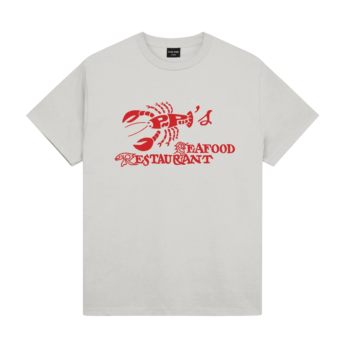 Pass Port Seafood Staff T-Shirt - Oyster