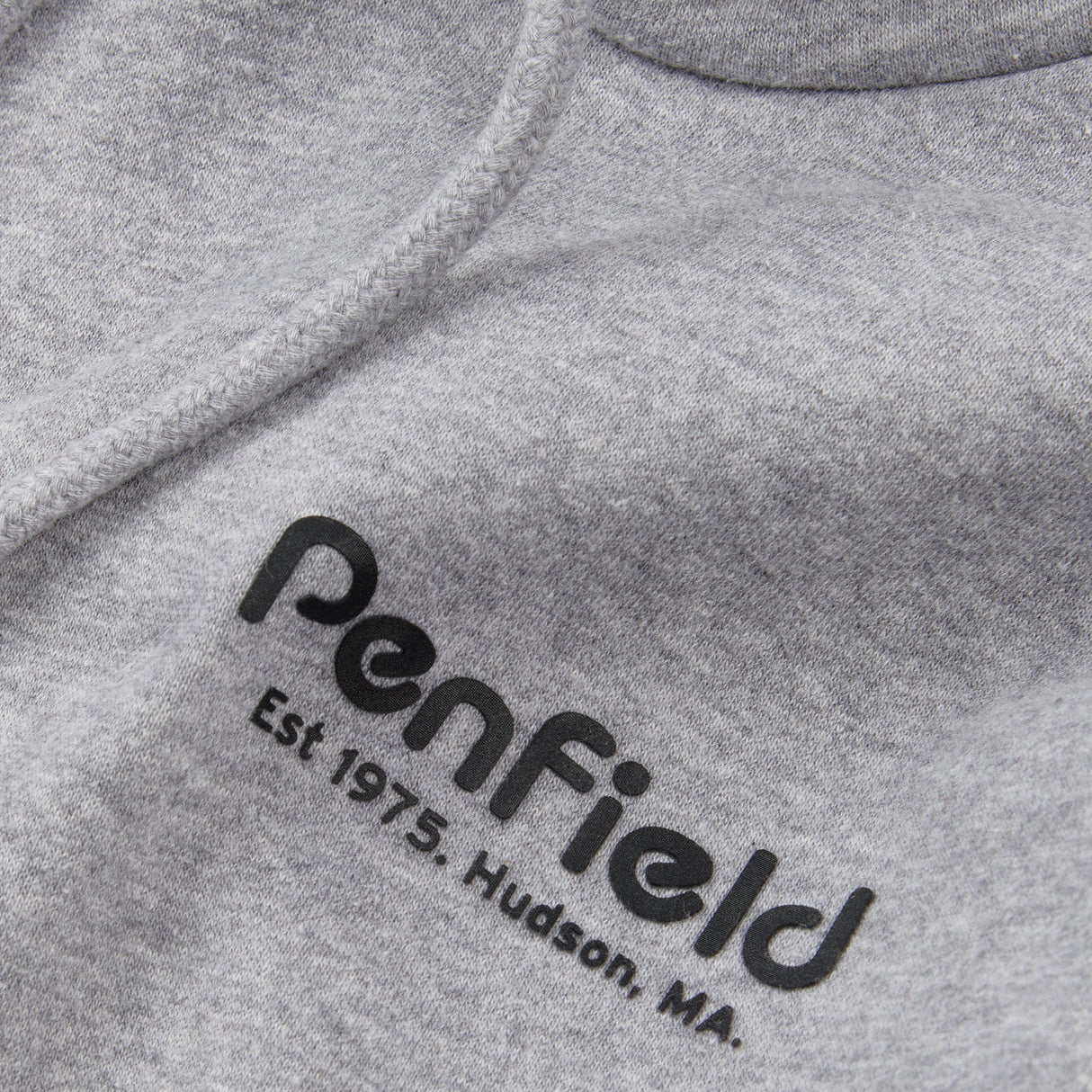 Penfield Ridge Trail Back Graphic Hoodie - Grey Heather