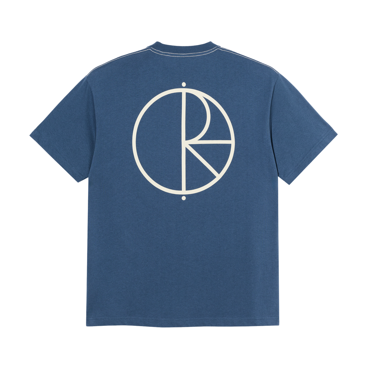 Polar Skate Co. Contrast Stroke Logo T-Shirt – Grey Blue