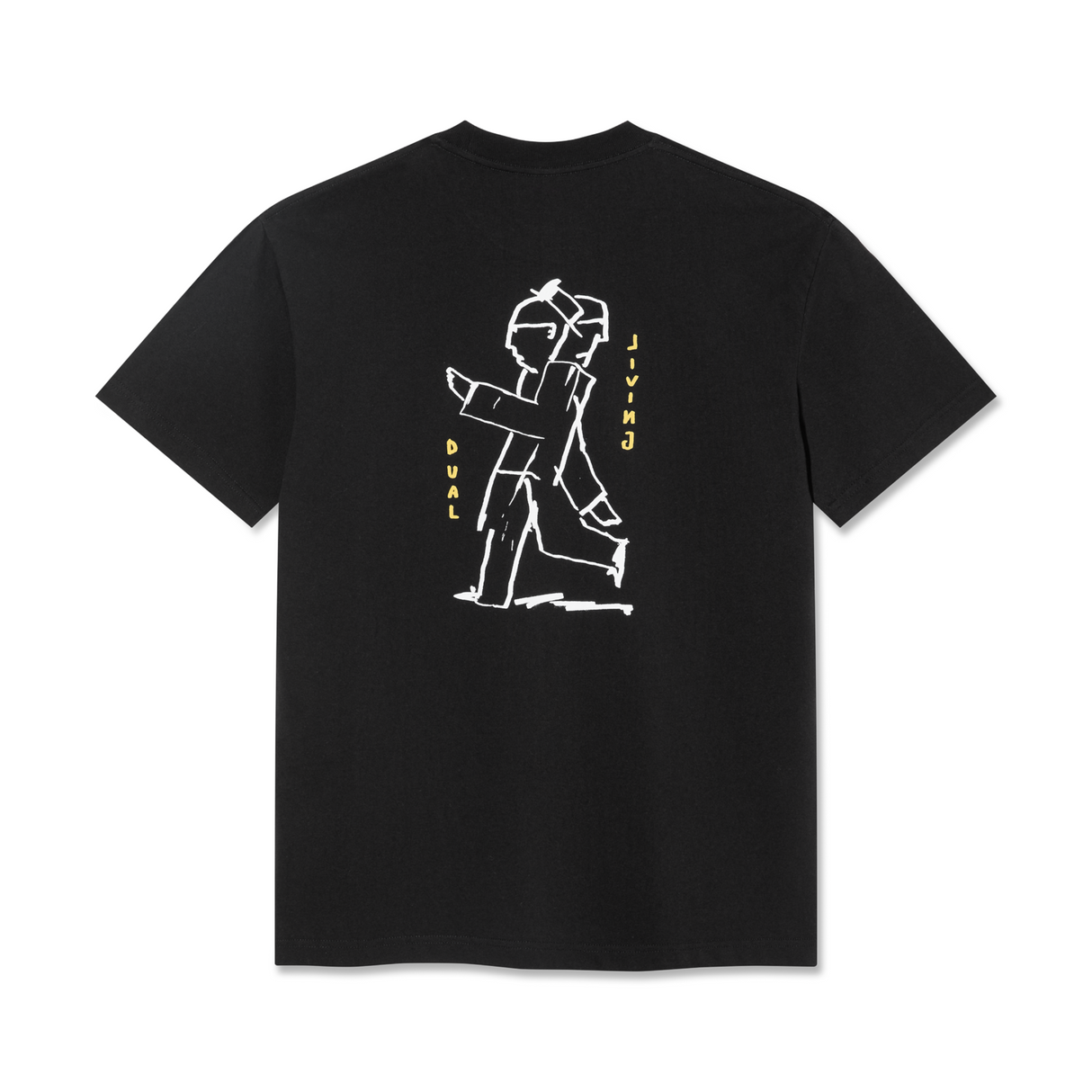 Polar Skate Co. Dual Living T-Shirt – Black
